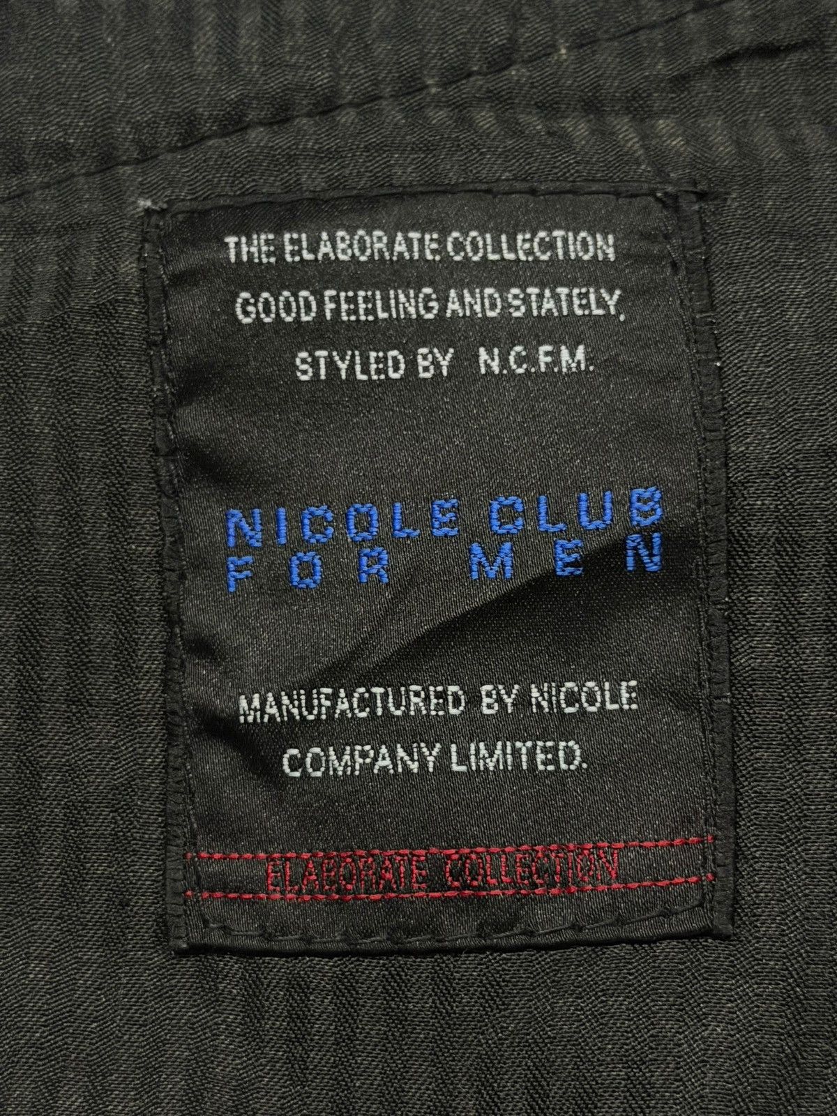 Nicole Club Vintage Nicole Club For Men Y2K Denim Jeans Japan | W32 Size US 32 / EU 48 - 10 Thumbnail