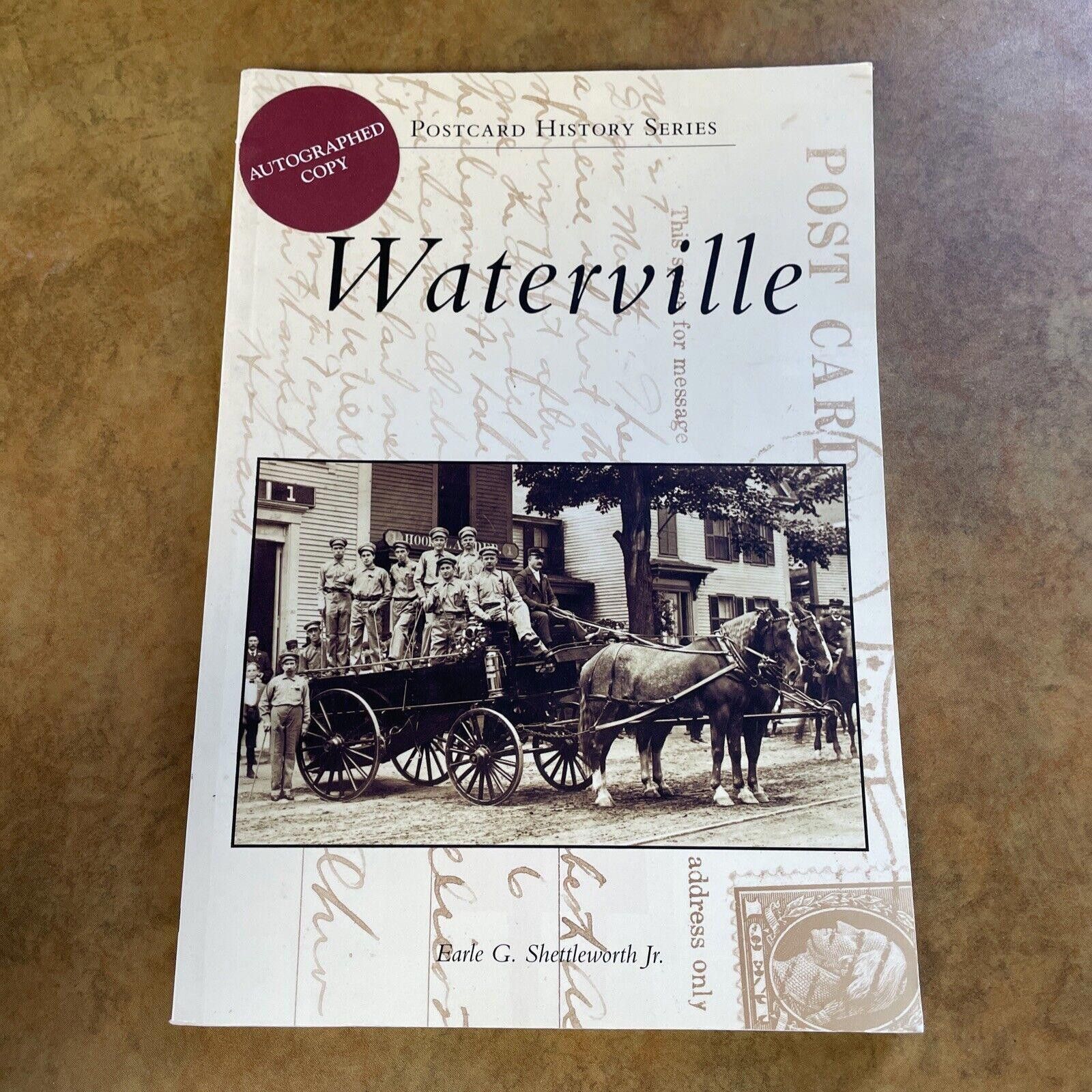 Designer Waterville by Earle G. Shettleworth Jr Paperback Book SIGNED Size ONE SIZE - 1 Thumbnail