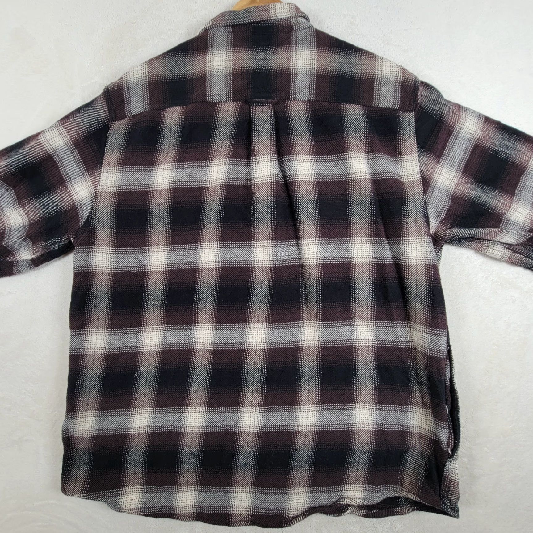 Orvis Orvis Shirt Plaid Heavyweight Long Sleeve Button-Up XL Mens Brown Cotton Flannel Size US XL / EU 56 / 4 - 4 Thumbnail
