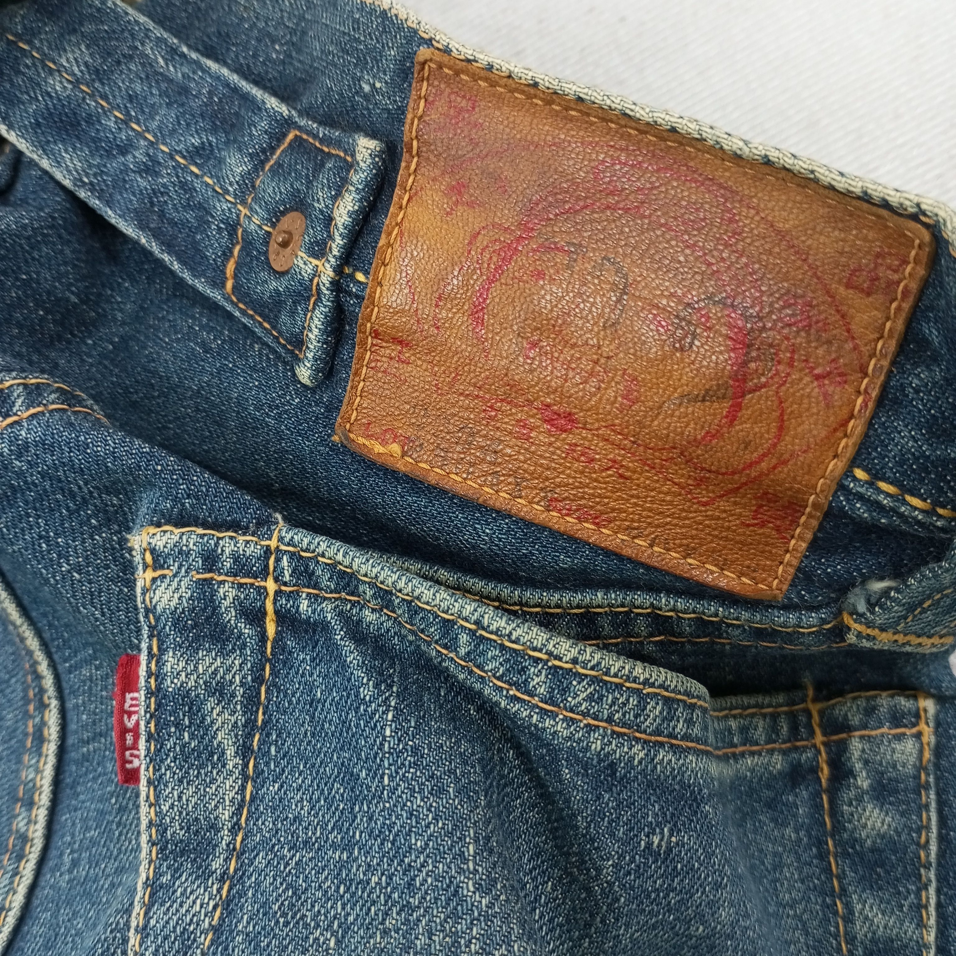 Evisu Vintage Evis Streetwear Custom Daicock Jeans c235n25 Size US 28 / EU 44 - 12 Thumbnail