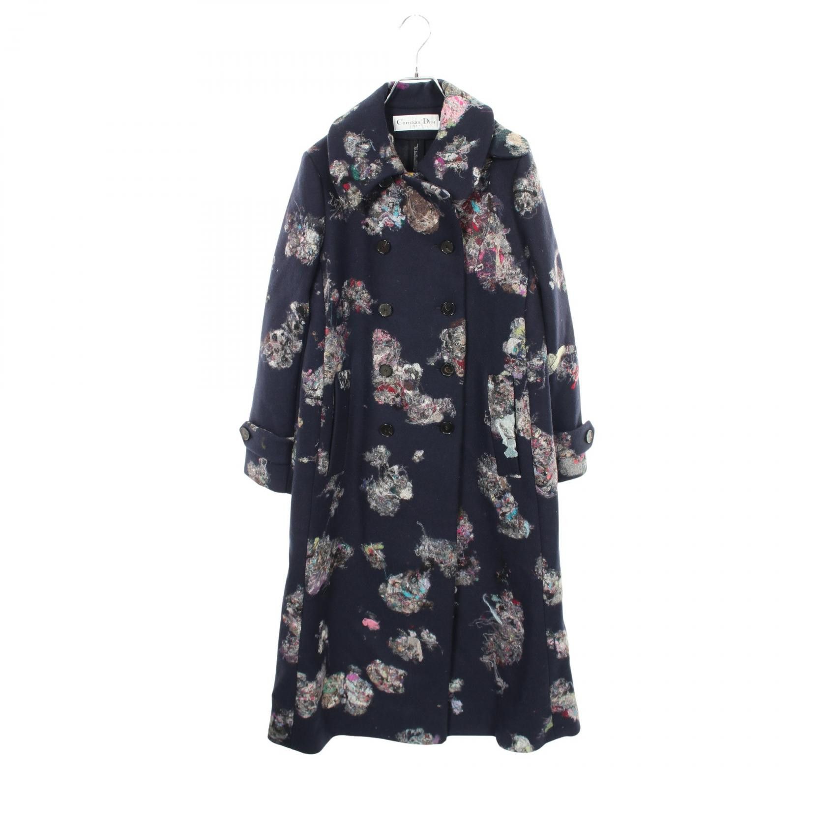 Dior Dior Christian Dior Wool Cashmere Coat Textile Outerwear 151M53A1149 DUTY FREE for USA Size ONE SIZE - 1 Thumbnail