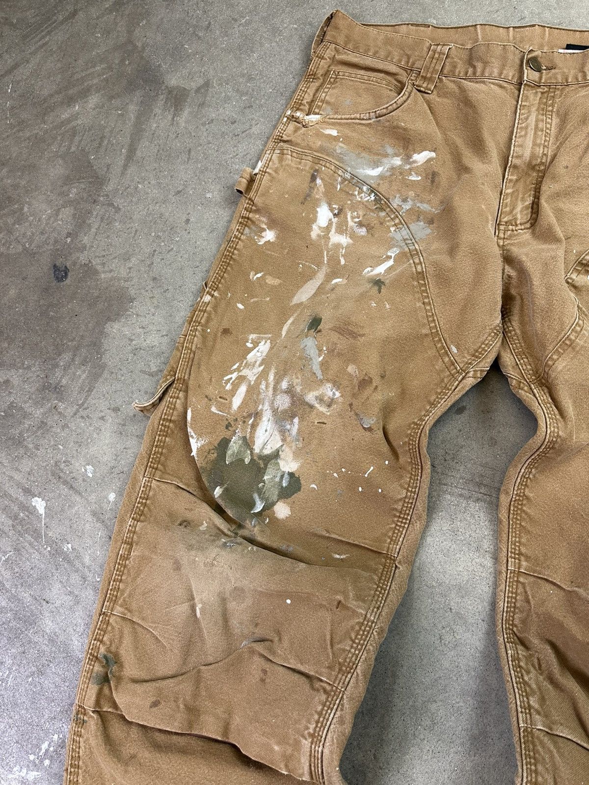 Dakota Grizzly Vintage Dakota Double Knee Painter Work Pants 35" Size US 35 - 4 Thumbnail