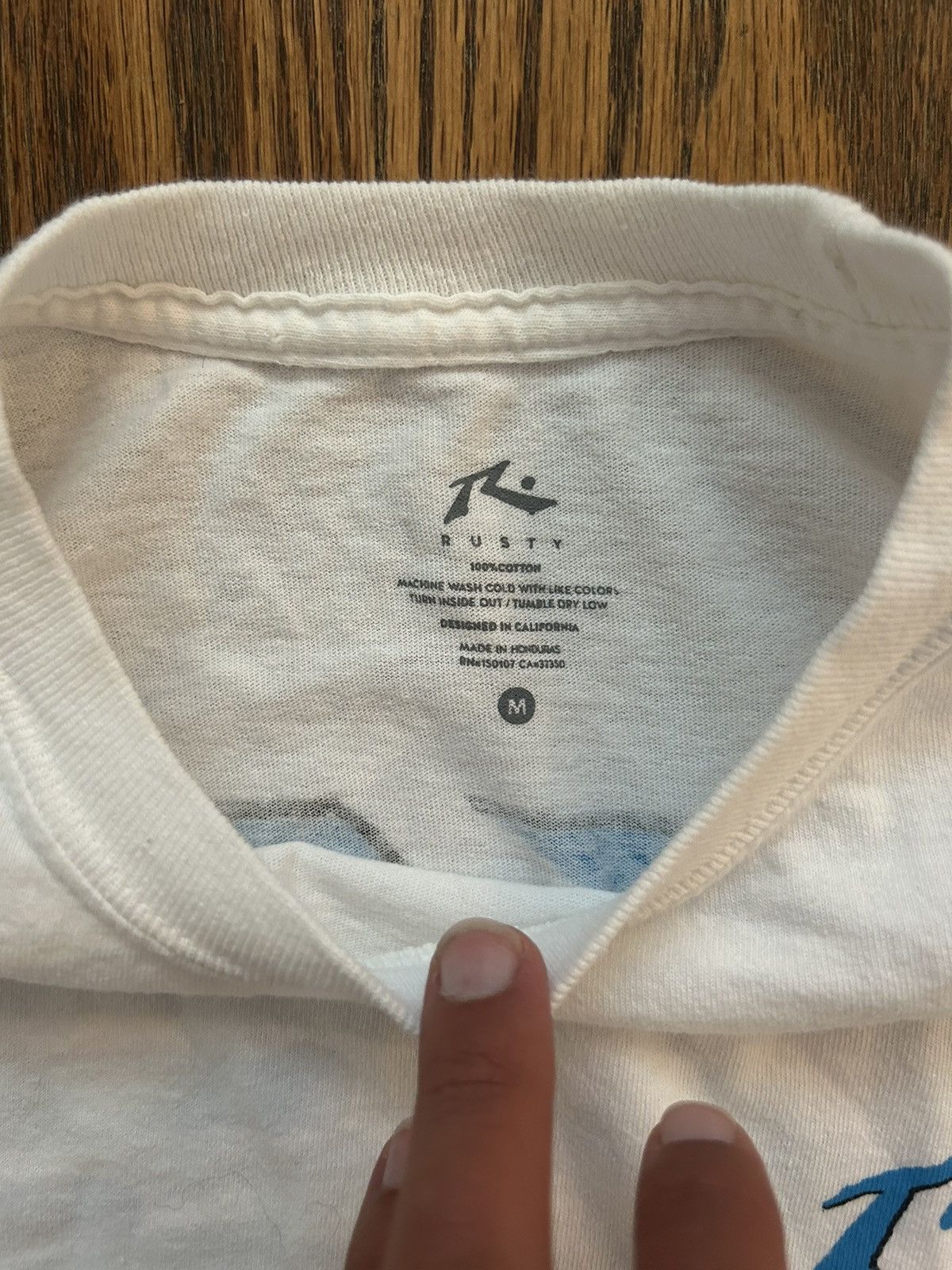 Rusty Rusty brand surf tee Size US M / EU 48-50 / 2 - 2 Thumbnail