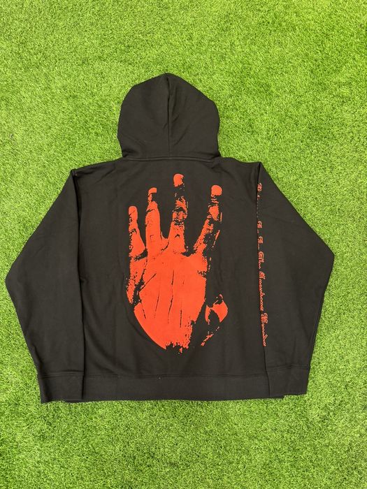 Black and best sale red revenge hoodie