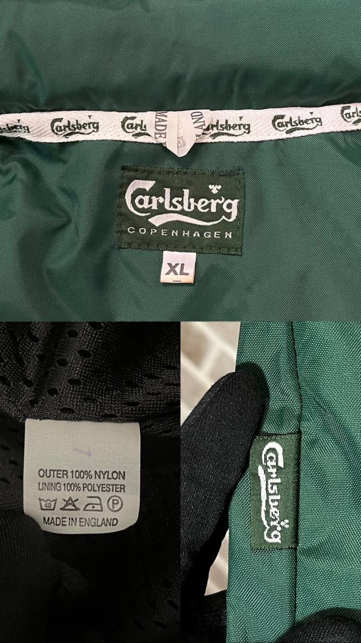 Other NWT 90s England Football Carlsberg Rain Training Jacket Size US XL / EU 56 / 4 - 9 Thumbnail