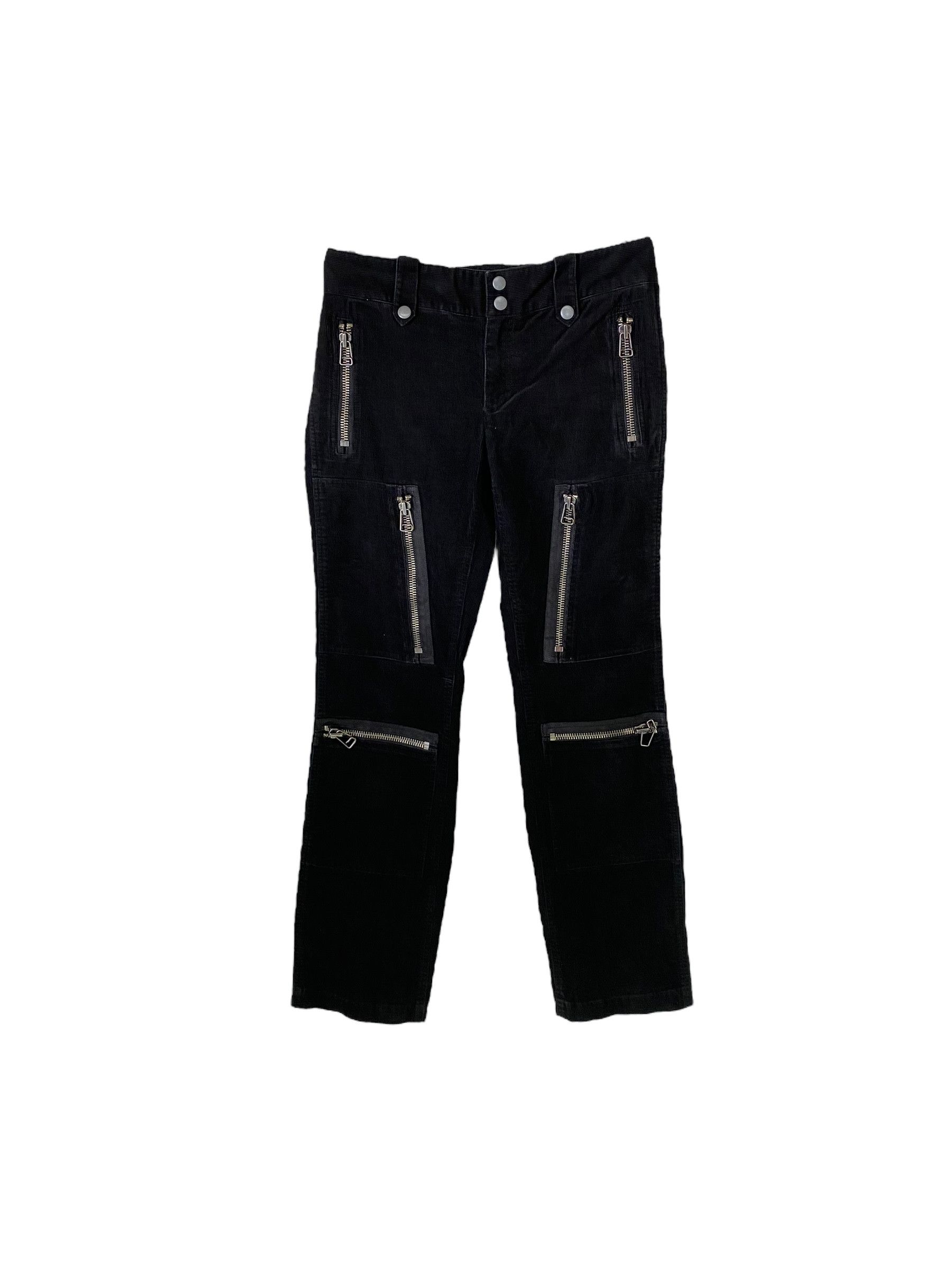 Designer × Ralph Lauren 90s Ralph Lauren multipocket zipper corduroy tactical pant Size US 29 - 1 Thumbnail