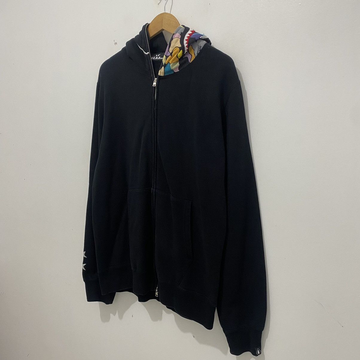 Bape × F.C.R.B FCRB Shark Full Zip Hoodie Size US XL / EU 56 / 4 - 2 Thumbnail