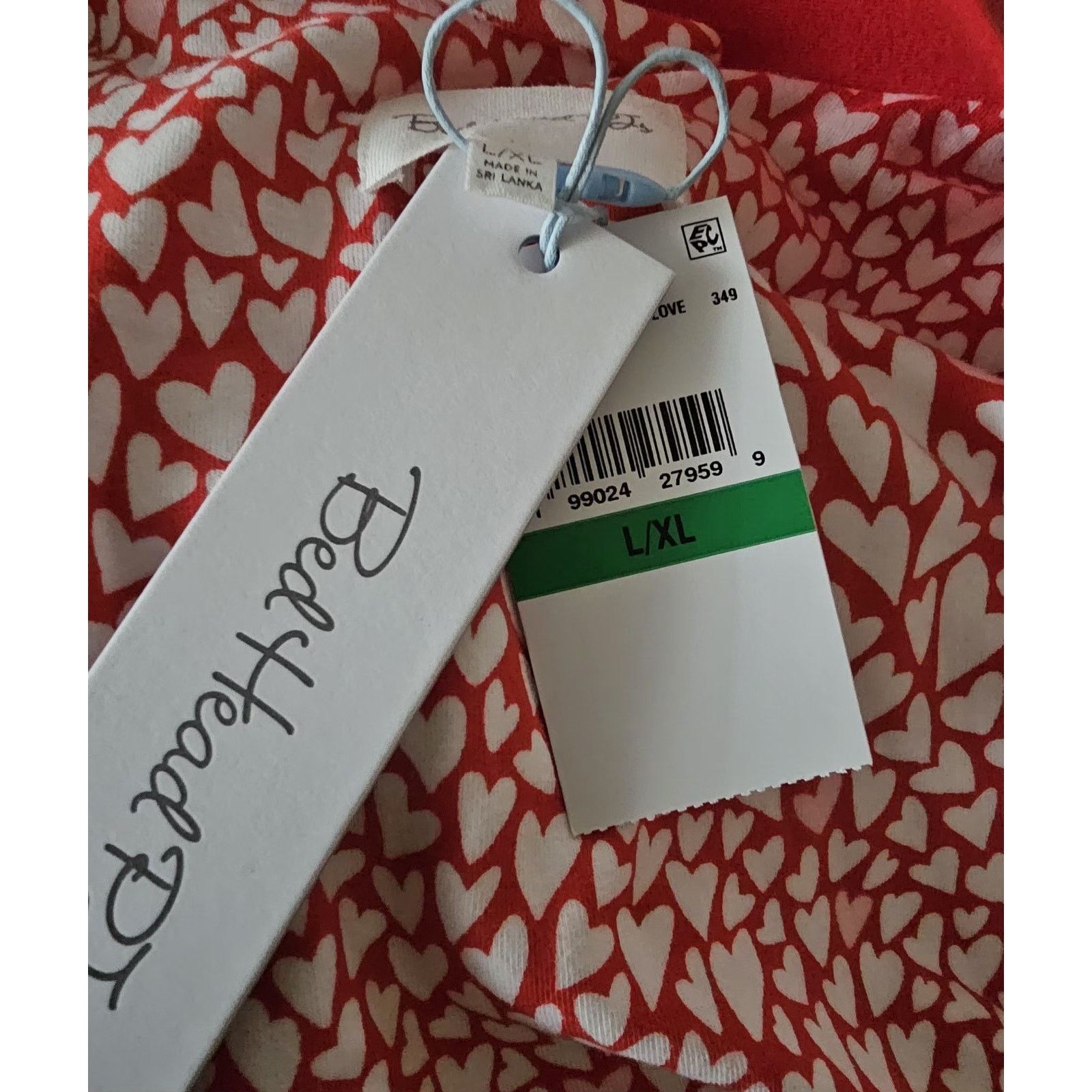 Other BedHead Cotton Blend Wrap Robe -Bursting With Love $108 L/XL Size L / US 10 / IT 46 - 6 Thumbnail