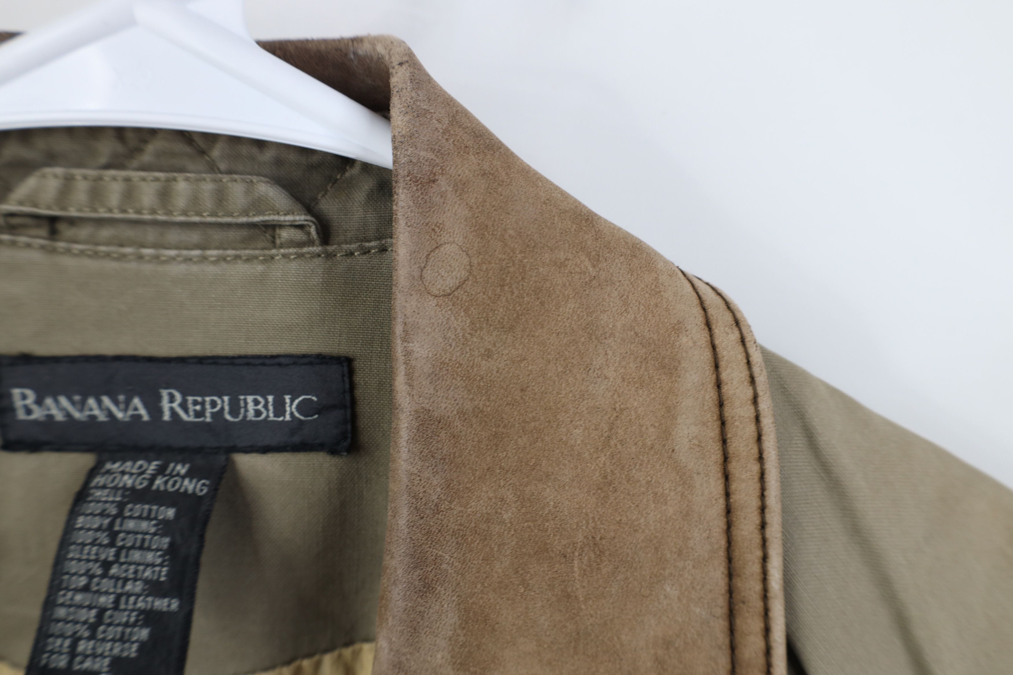 Banana Republic Vintage 90s Banana Republic Safari Chore Barn Jacket Beige Size US S / EU 44-46 / 1 - 10 Thumbnail