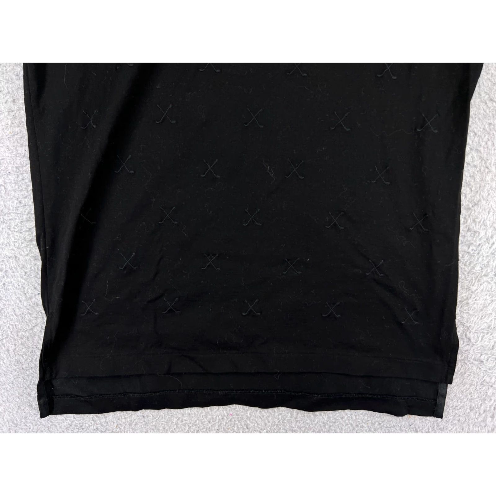 Polo Ralph Lauren VINTAGE Polo Ralph Lauren Shirt Men Medium Black Golf Clubs Pima Cotton Knit Size US M / EU 48-50 / 2 - 7 Thumbnail