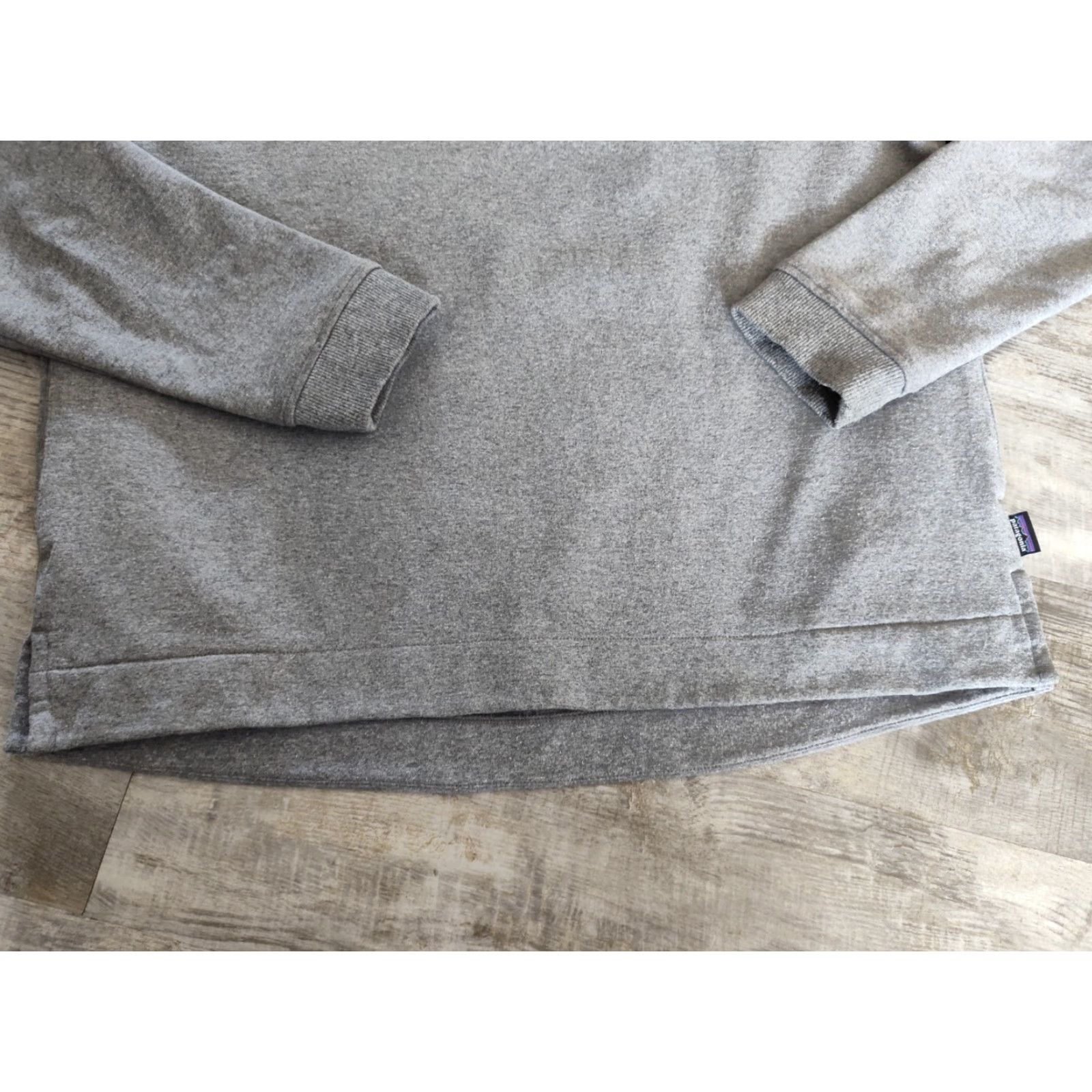 Patagonia Patagonia Hoodie Womens Large Gray Pastel P-6 Logo Uprisal Hoody Sweatshirt Size L / US 10 / IT 46 - 6 Thumbnail
