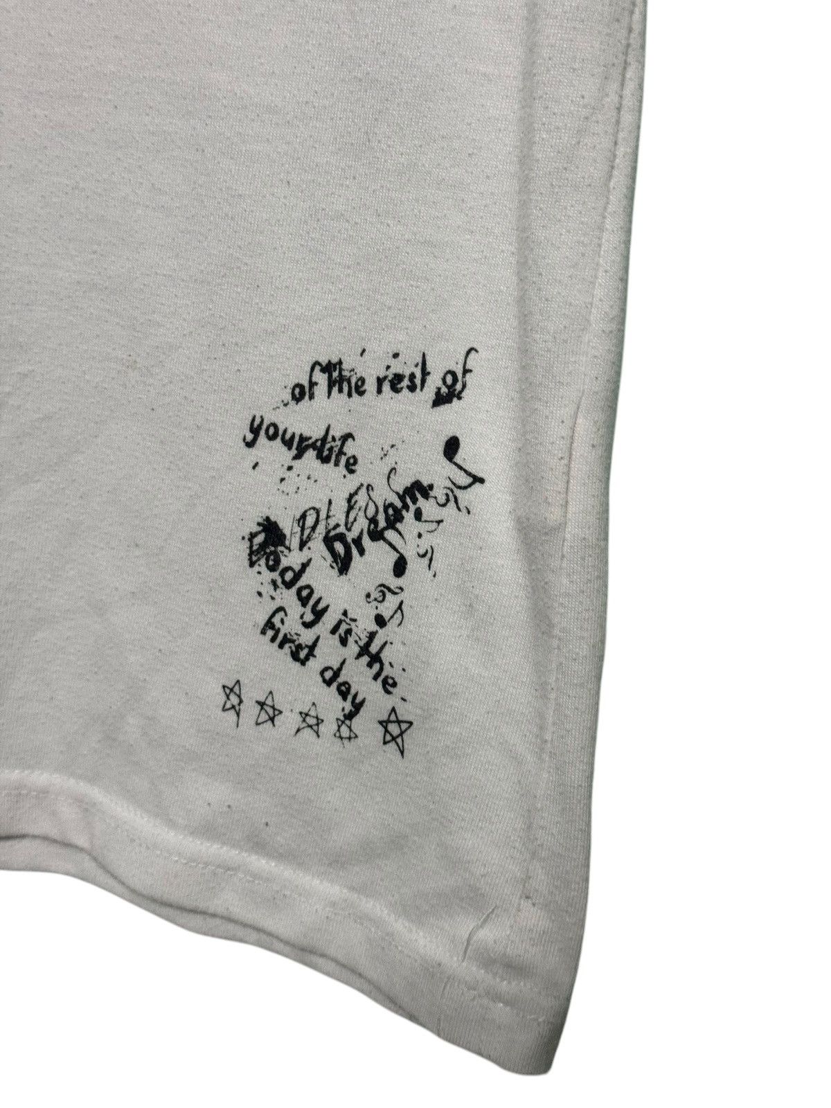 In The Attic 💥 VINTAGE IN THE ATTIC BLUISH PUNK DESIGN RARE TEE Size US L / EU 52-54 / 3 - 6 Thumbnail
