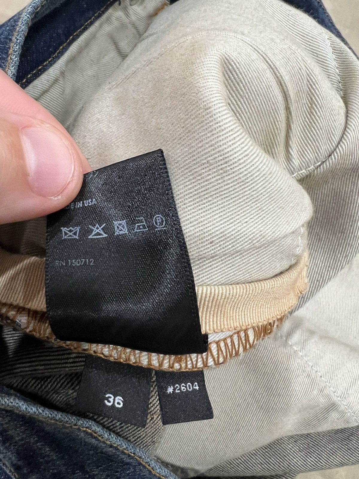 Amiri Amiri Shotgun Jean 'Deep Classic' size 36 Size US 36 / EU 52 - 6 Thumbnail