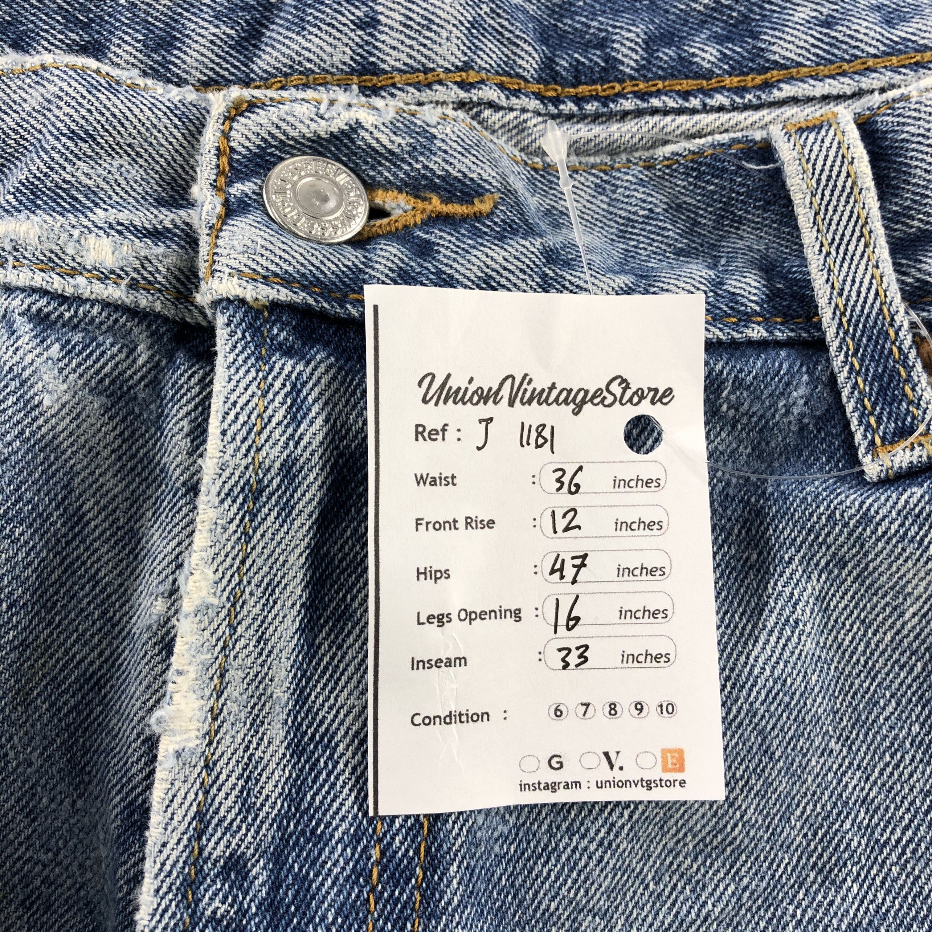 Levi's Light Wash Vintage Levis 560 Jeans-J1181 Size US 36 / EU 52 - 13 Thumbnail