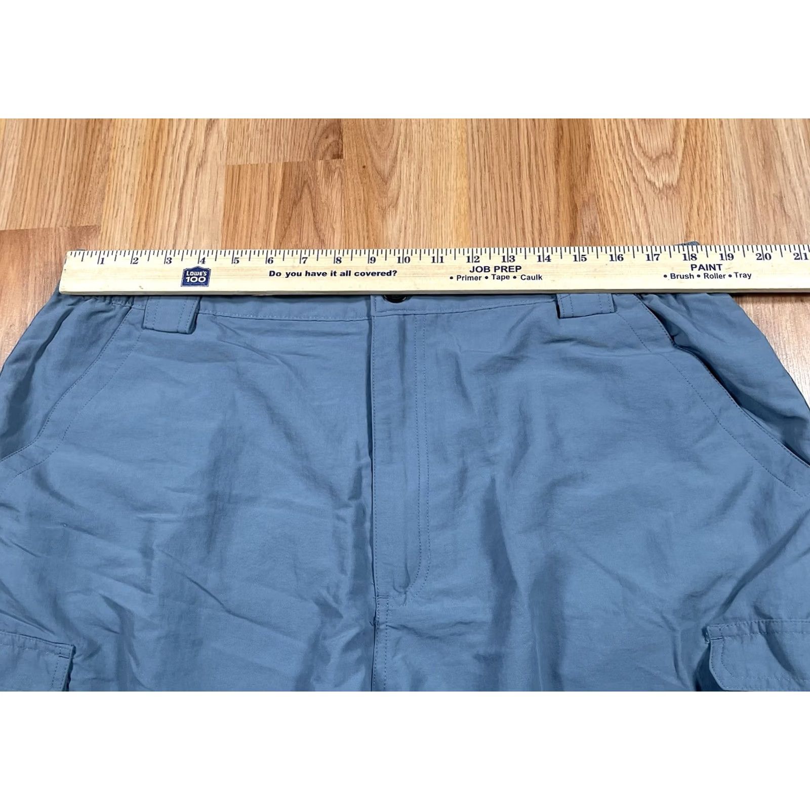 Vintage Reel Legends Shorts Mens XL Gray Performance Outfitters Cargo Fishing Khaki Size US 36 / EU 52 - 4 Thumbnail