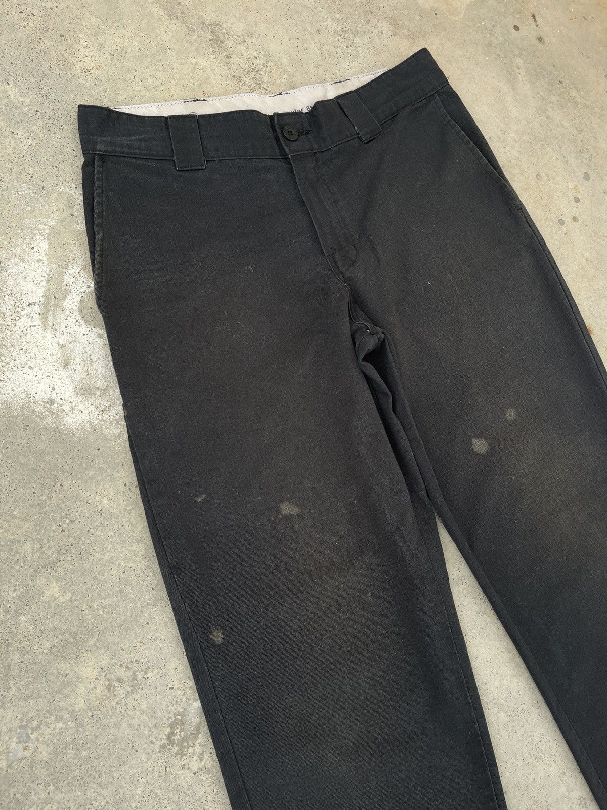 Carhartt × Dickies × Vintage Vintage Faded Distressed Dickies Black Pants Size US 33 - 5 Thumbnail