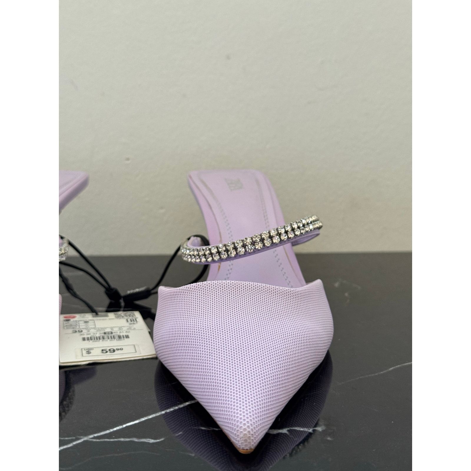 Zara Zara Pointed-Toe Kitten Heel Size US 9 / IT 39 - 4 Thumbnail