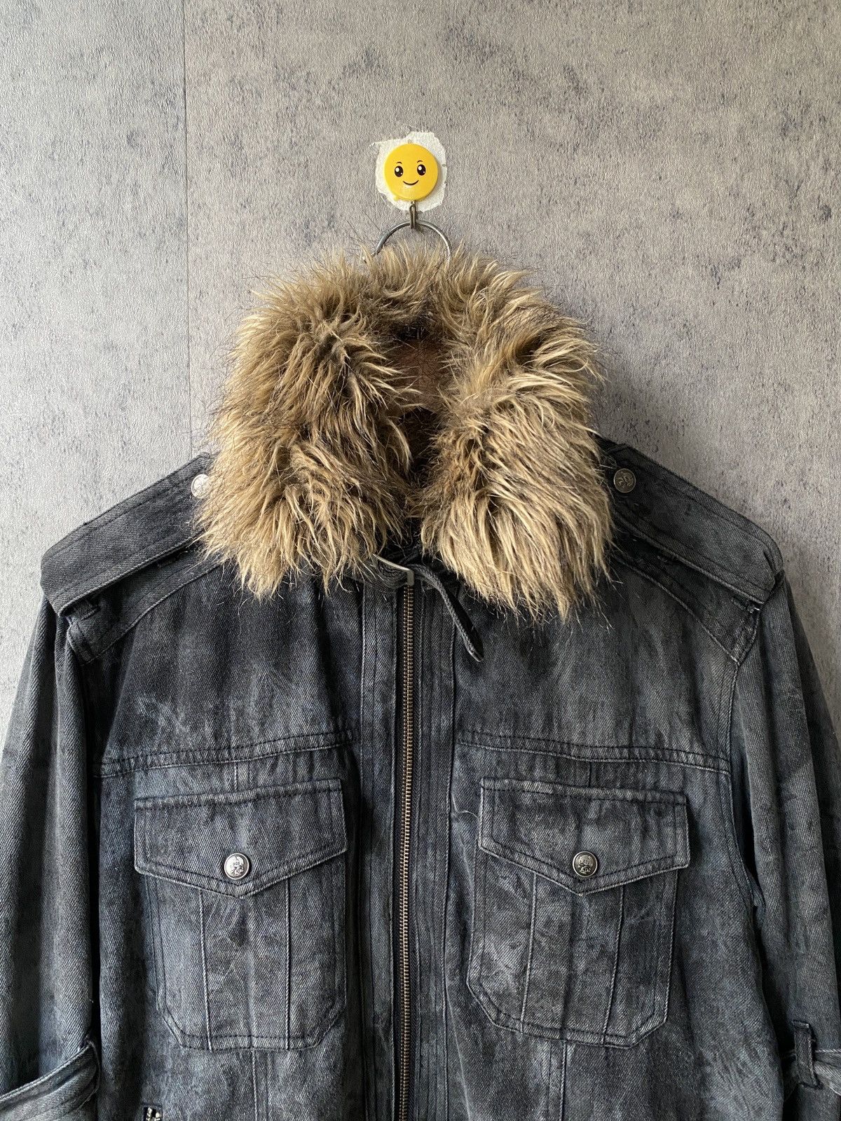 If Six Was Nine Bernings Sho Punk Designer Bondage Fur Design Jacket Size US L / EU 52-54 / 3 - 7 Thumbnail