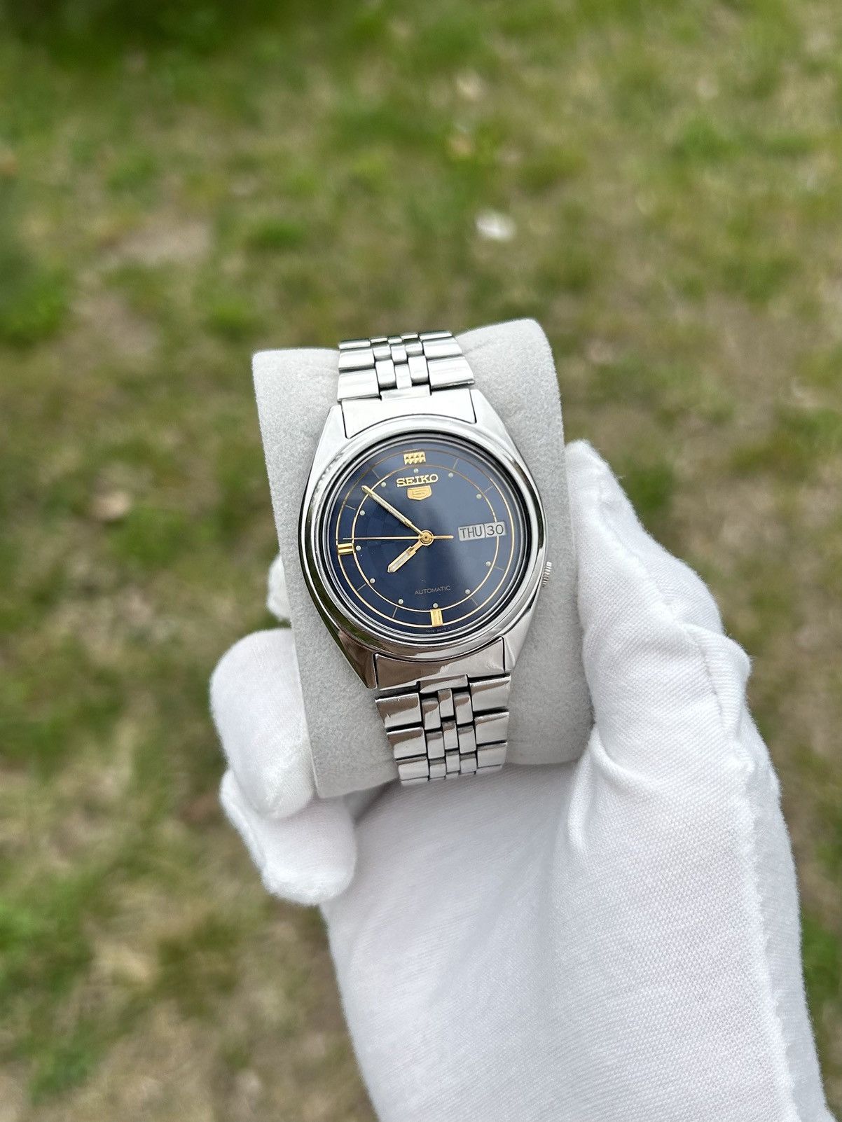 Seiko Vintage Seiko 5 Watch Automatic Mechanical Japan Made 2000's Size ONE SIZE - 3 Thumbnail