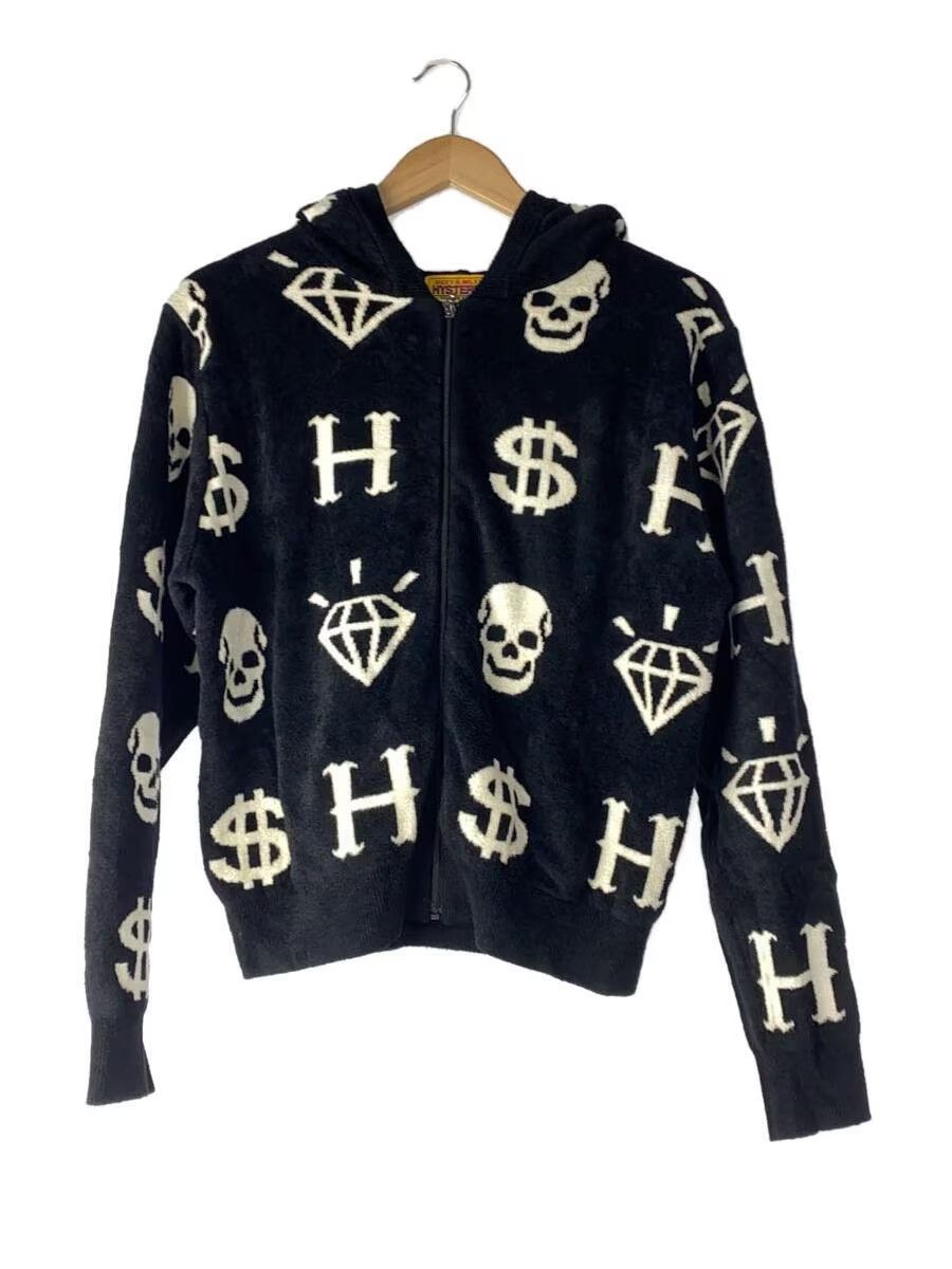 Hysteric Glamour Destroy All Monsters Patchwork Logo Zip