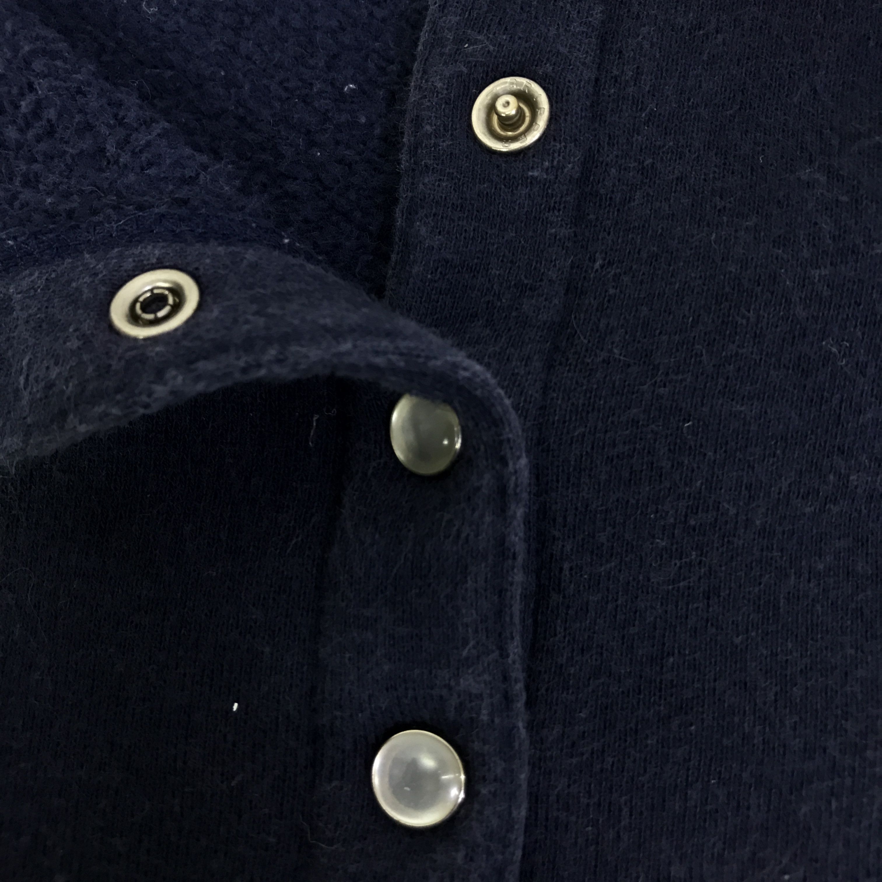 agnes b. agnes b nap button shirt navy jacket K106B3 Size US L / EU 52-54 / 3 - 10 Thumbnail