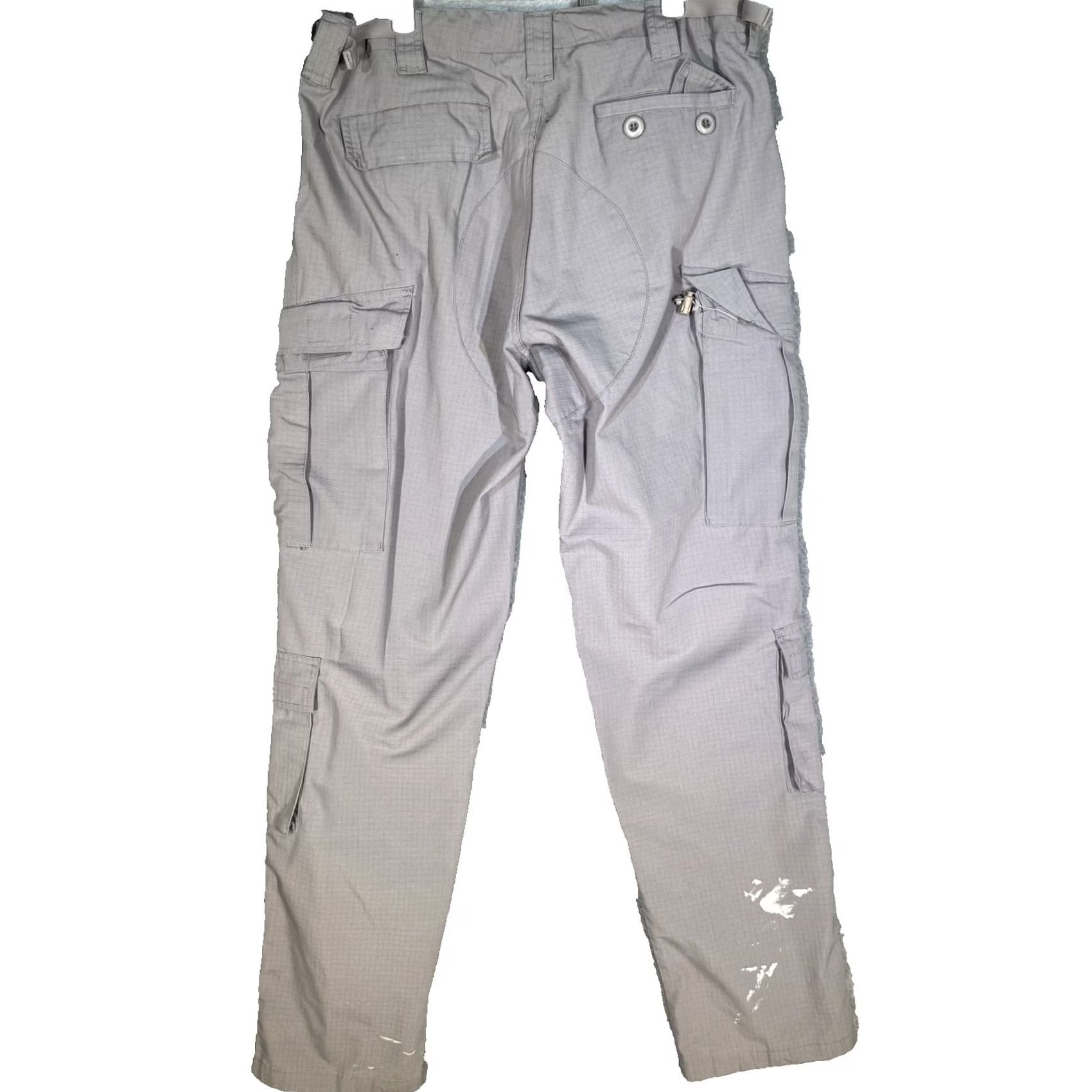 Vintage CQR Ripstop Tactical Cargo Pants Mens Medium Long Gray Workwear Utility Hiking Size US 31 - 2 Thumbnail
