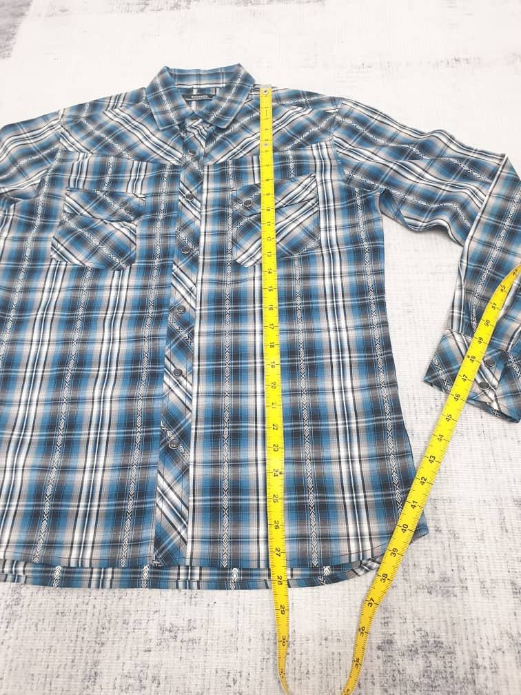 Japanese Brand 💥Velocette checkered Japanese Western shirt Size US M / EU 48-50 / 2 - 8 Thumbnail