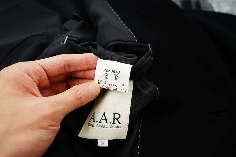 Yohji Yamamoto Yohji Yamamoto Yohji Yamamoto Wool Long Coat for Sale Size US M / EU 48-50 / 2 - 8 Thumbnail