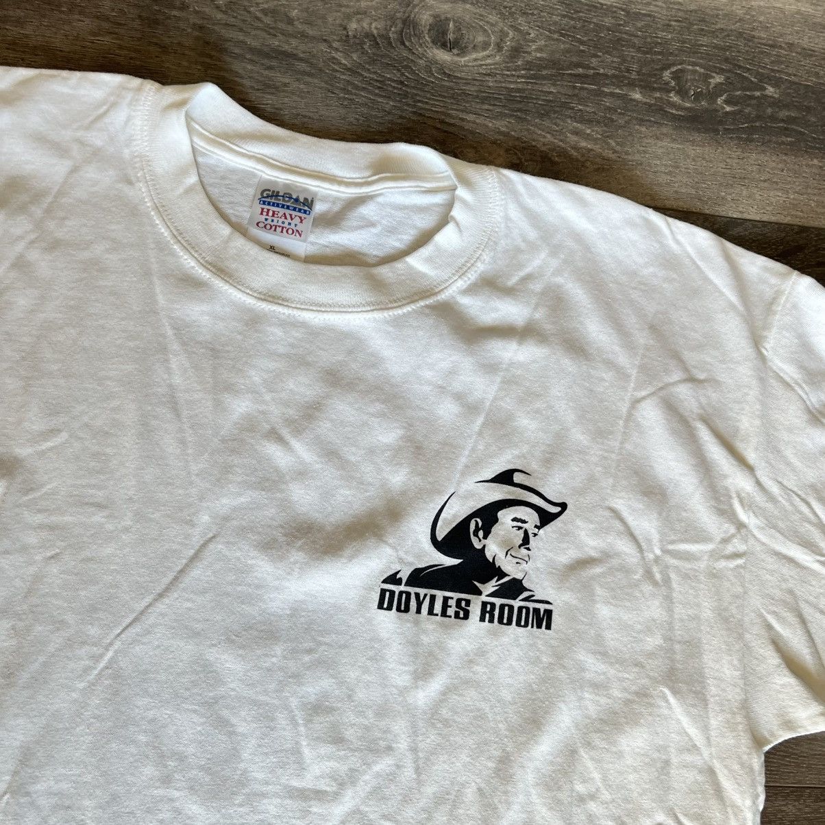 Vintage Vintage Doyle Brunson Poker Website Signature Logo Tee Shirt Size US XL / EU 56 / 4 - 4 Thumbnail