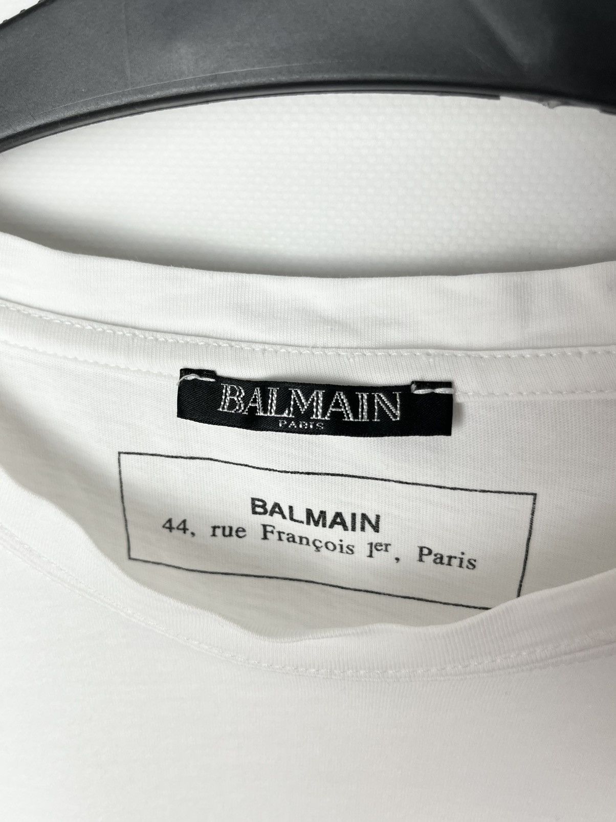 Balmain Balmain Paris Big Logo T-Shirt Size US M / EU 48-50 / 2 - 5 Thumbnail