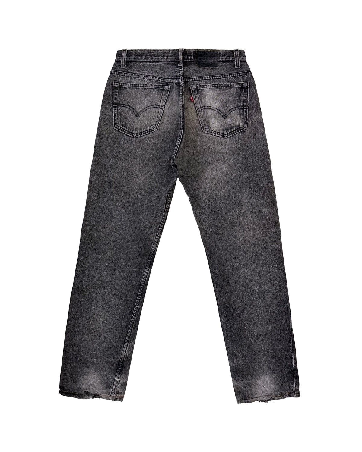 Levi's × Vintage Late 90s (‘97) Made in Canada Thrashed Levis 501 (31x30) Size US 31 - 2 Thumbnail