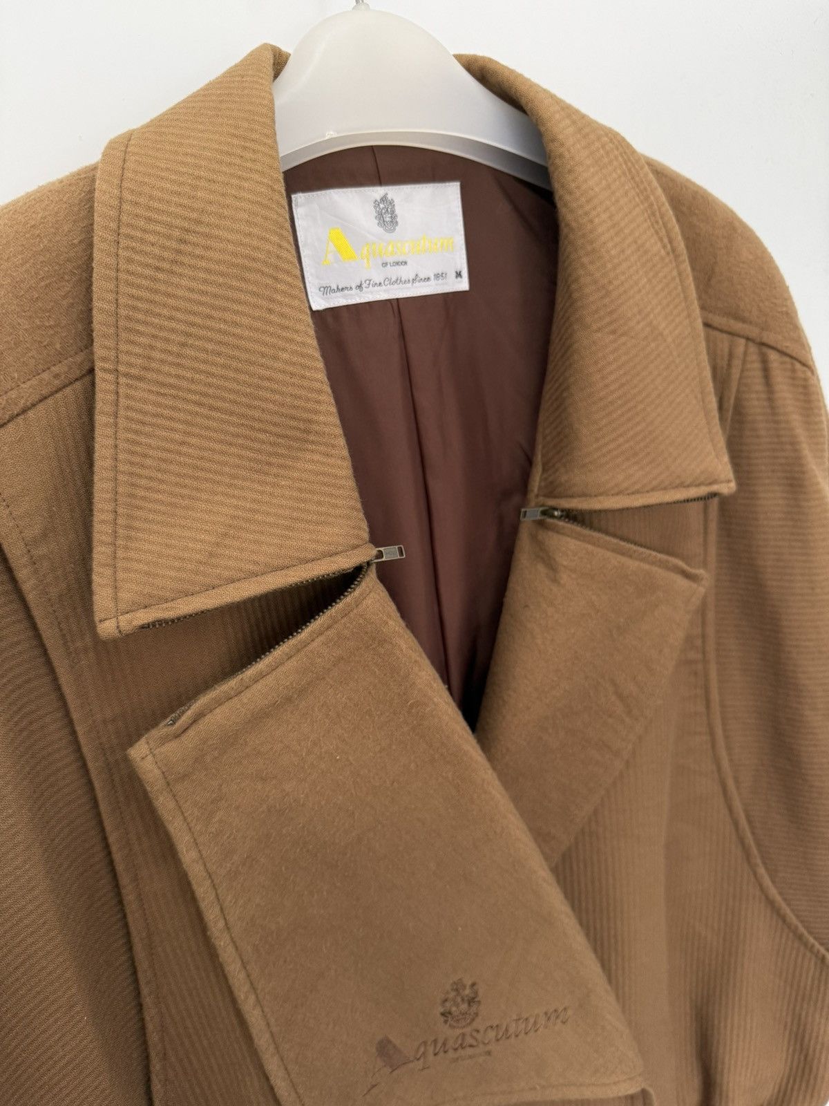 Aquascutum 🔥 AQUASCUTUM CORDUROY PARACHUTE BOMBER JACKET - M Size M / US 6-8 / IT 42-44 - 5 Thumbnail