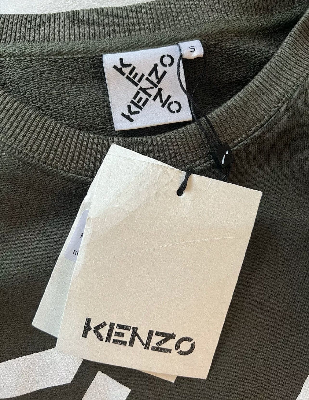 Kenzo kenzo Logo jumper Sweater Small Green Size US S / EU 44-46 / 1 - 6 Thumbnail