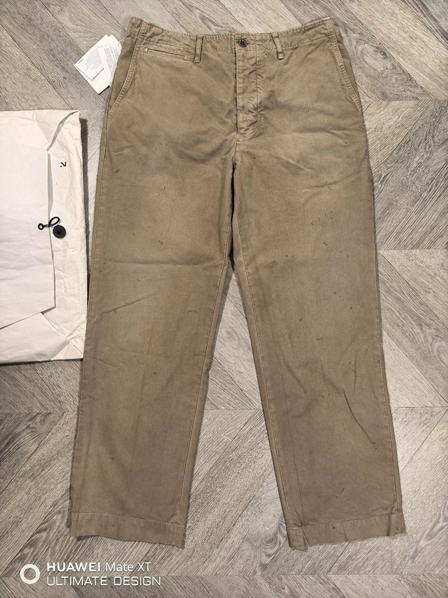 Visvim VISVIM 22SS CHINO PANTS HW TAPER Size US 32 / EU 48 - 1 Thumbnail