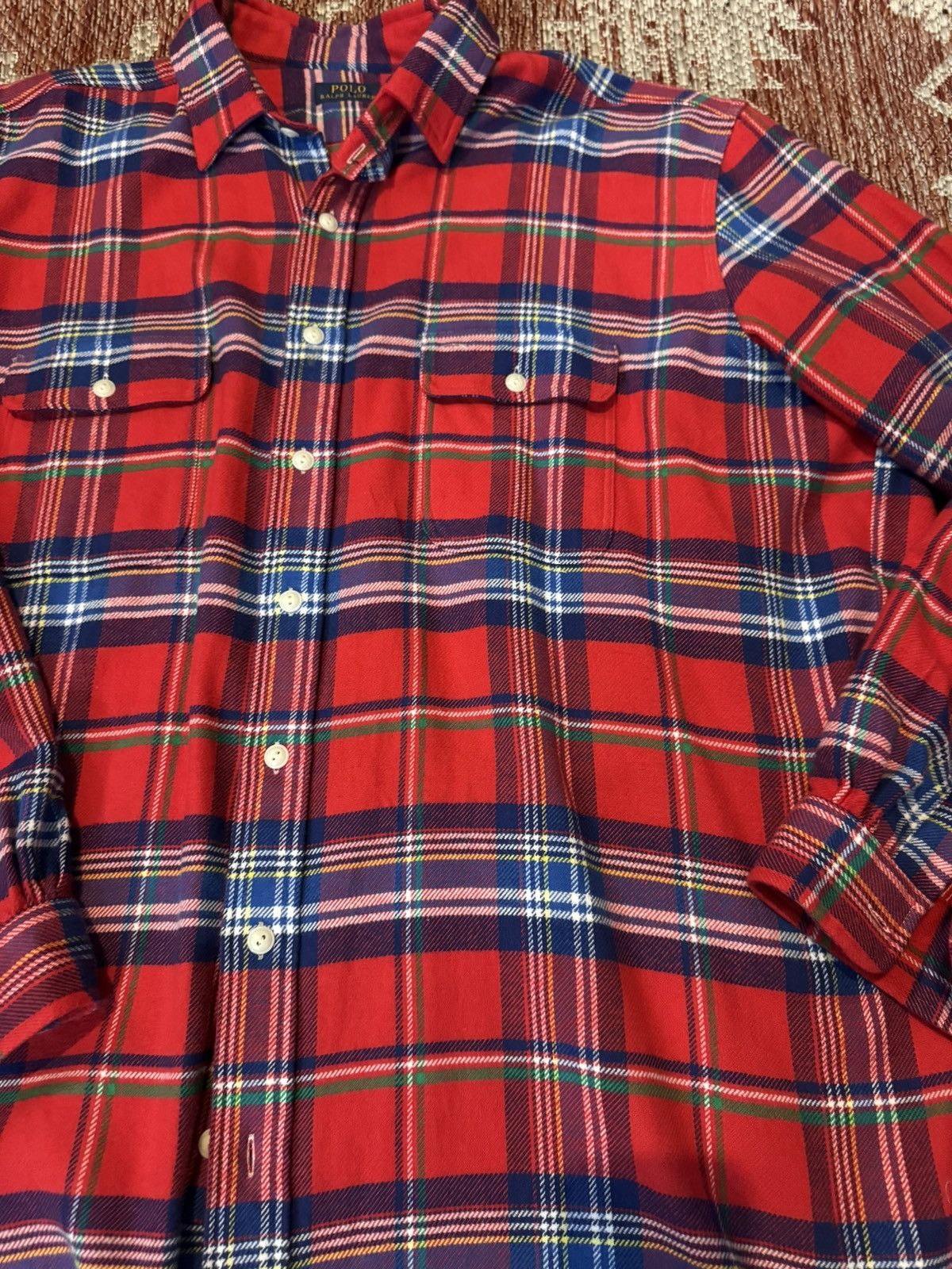 Polo Ralph Lauren Red Polo Ralph Lauren plaid button-up shirt size 2XL tall Size US XXL / EU 58 / 5 - 2 Thumbnail
