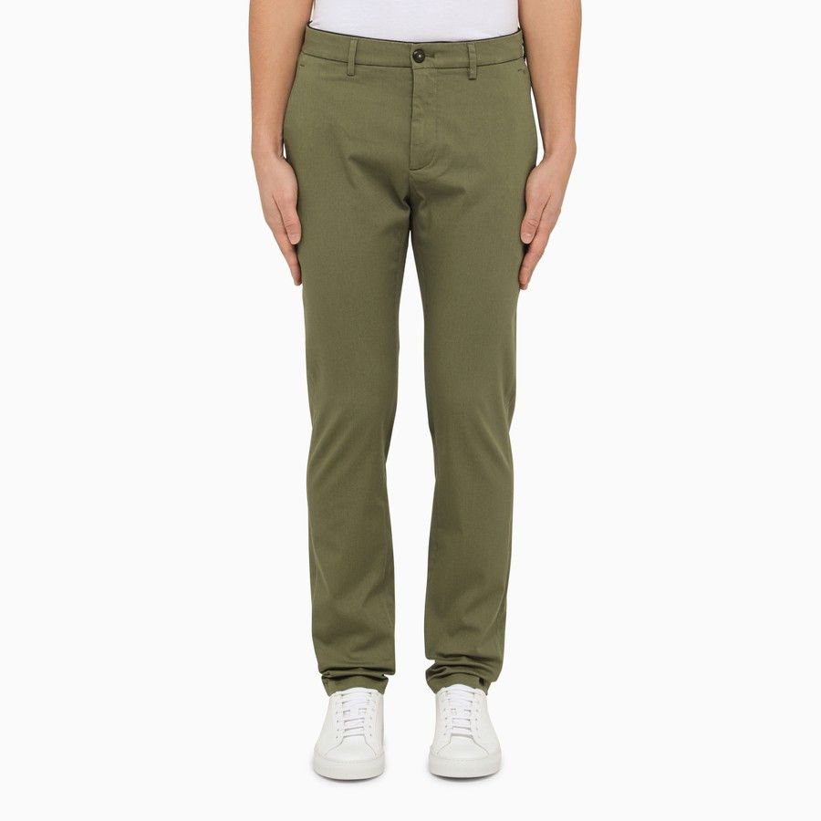 Image of Department 5 O1D2Blof0324 Trousers In Green, Men's (Size 30)