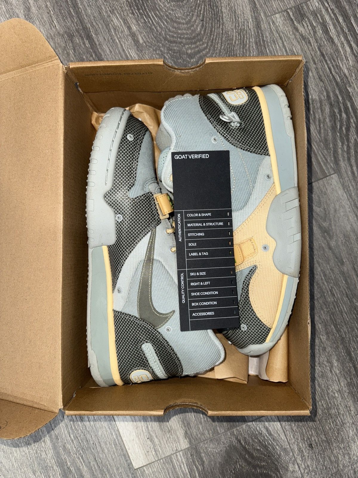 Jordan Brand × Nike × Travis Scott Air Trainer 1 / CJ “Travis Scott” Size US 10.5 / EU 43-44 - 9 Thumbnail