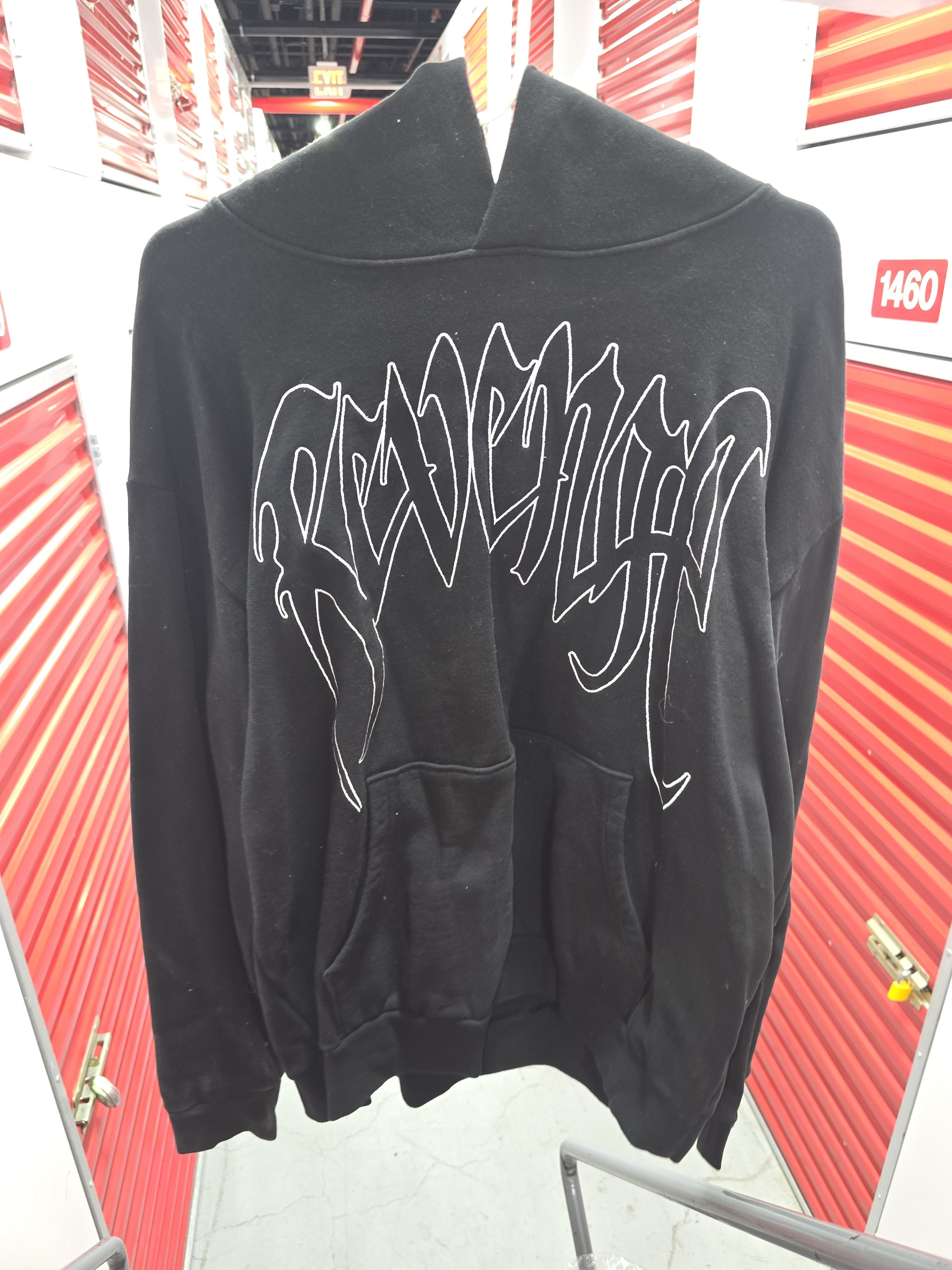 Revenge Revenge Outline Arch Logo Hoodie Size US XL / EU 56 / 4 - 1 Thumbnail