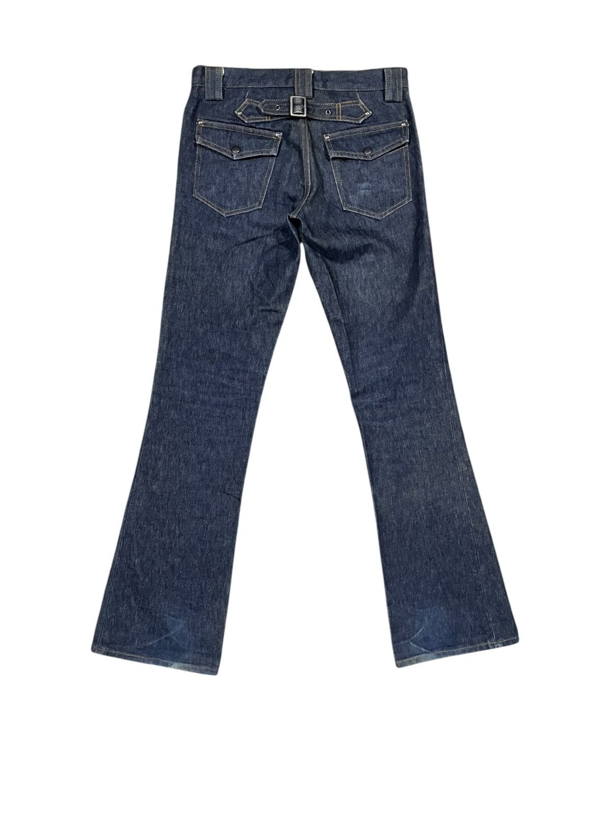 Shellac Avant Garde Shellac Flared Lowrise Jeans Size US 30 / EU 46 - 3 Thumbnail