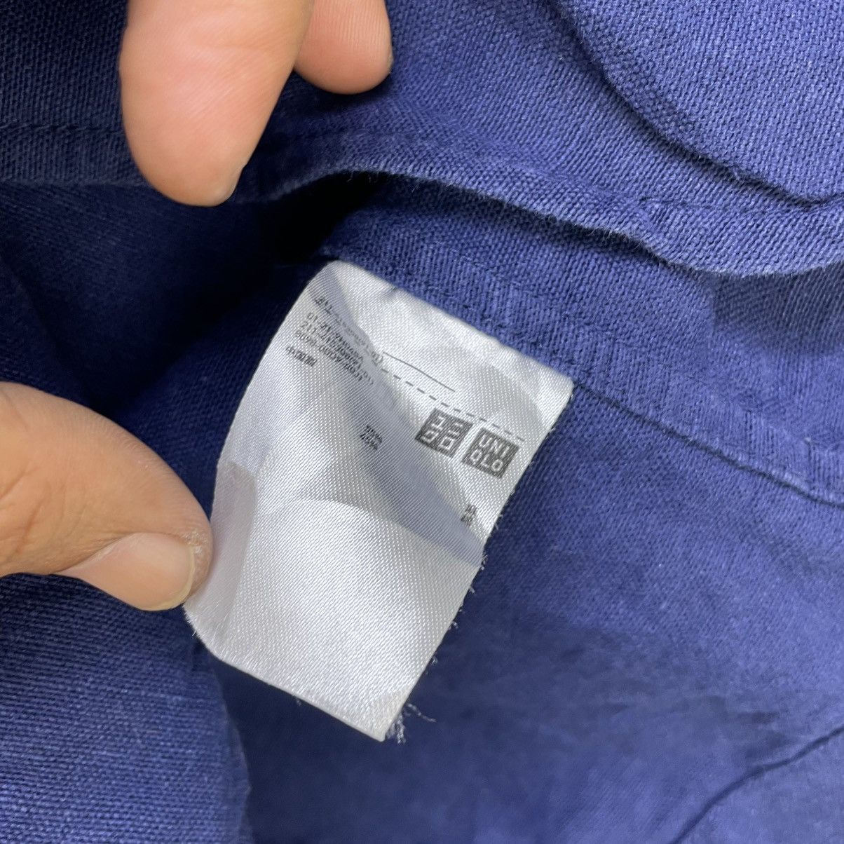 Indigo × Vintage Italian Designer Ines De La Fressance Indigo Jacket Size L / US 10 / IT 46 - 6 Thumbnail