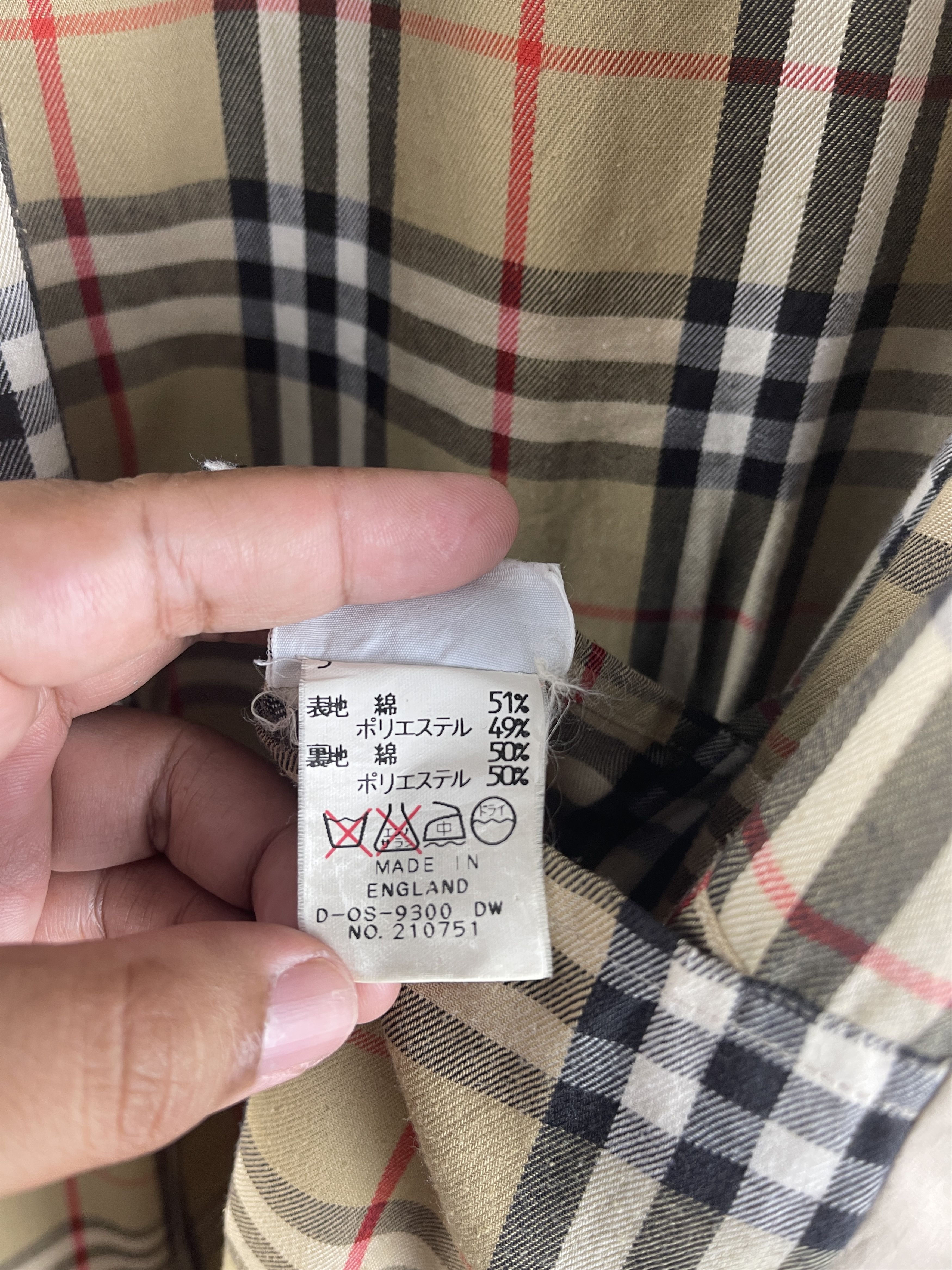 Burberry Prorsum Vintage Burberrys’ London Nova Check Coat Made In England Size US M / EU 48-50 / 2 - 18 Thumbnail