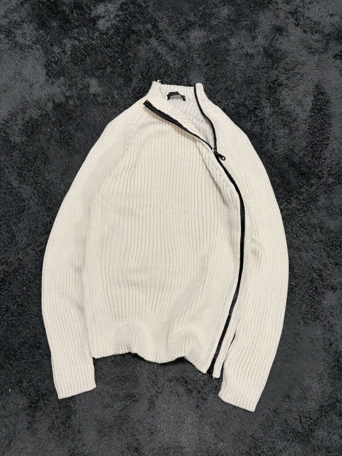 Hysteric Glamour × Undercover Vintage Turtle Knitted Side Zip Y2K Avant Garde Sweater Size US S / EU 44-46 / 1 - 2 Thumbnail