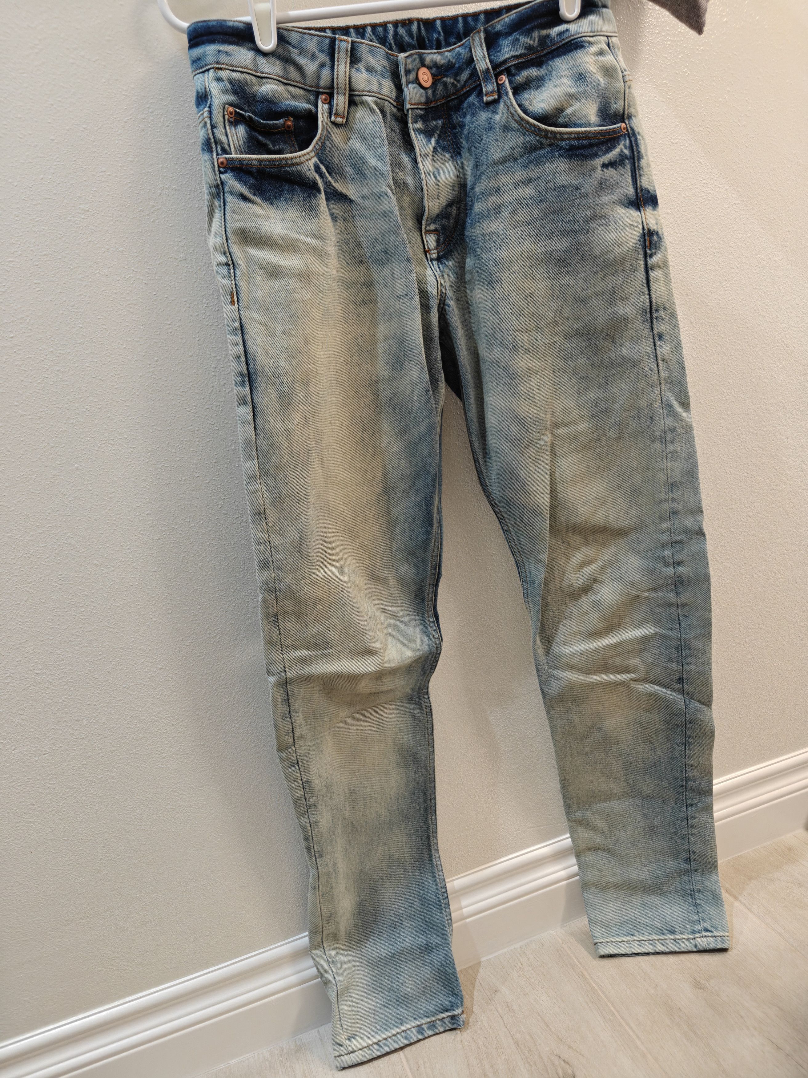 Asos Asos Acid Washed Denim Size US 30 / EU 46 - 1 Thumbnail