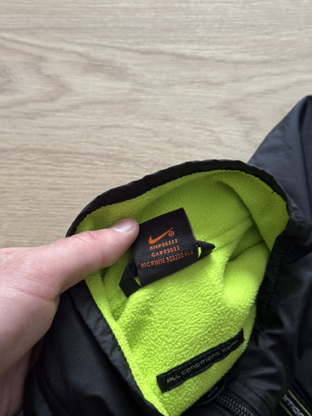 Vintage Vintage 90’s Nike ACG y2k Fleece Nylon Japanese Rare Vest Size US L / EU 52-54 / 3 - 7 Thumbnail