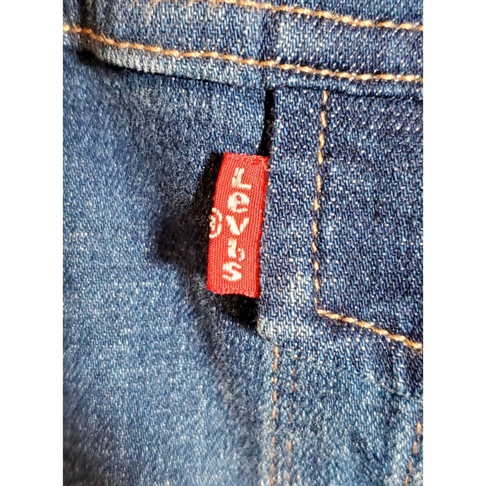 Levi's Levi's Trucker Jacket Denim Blue 3XL Plus Size Women's Long Sleeve Button Front Pockets Vintage? No Size 40" / US 18 - 5 Thumbnail