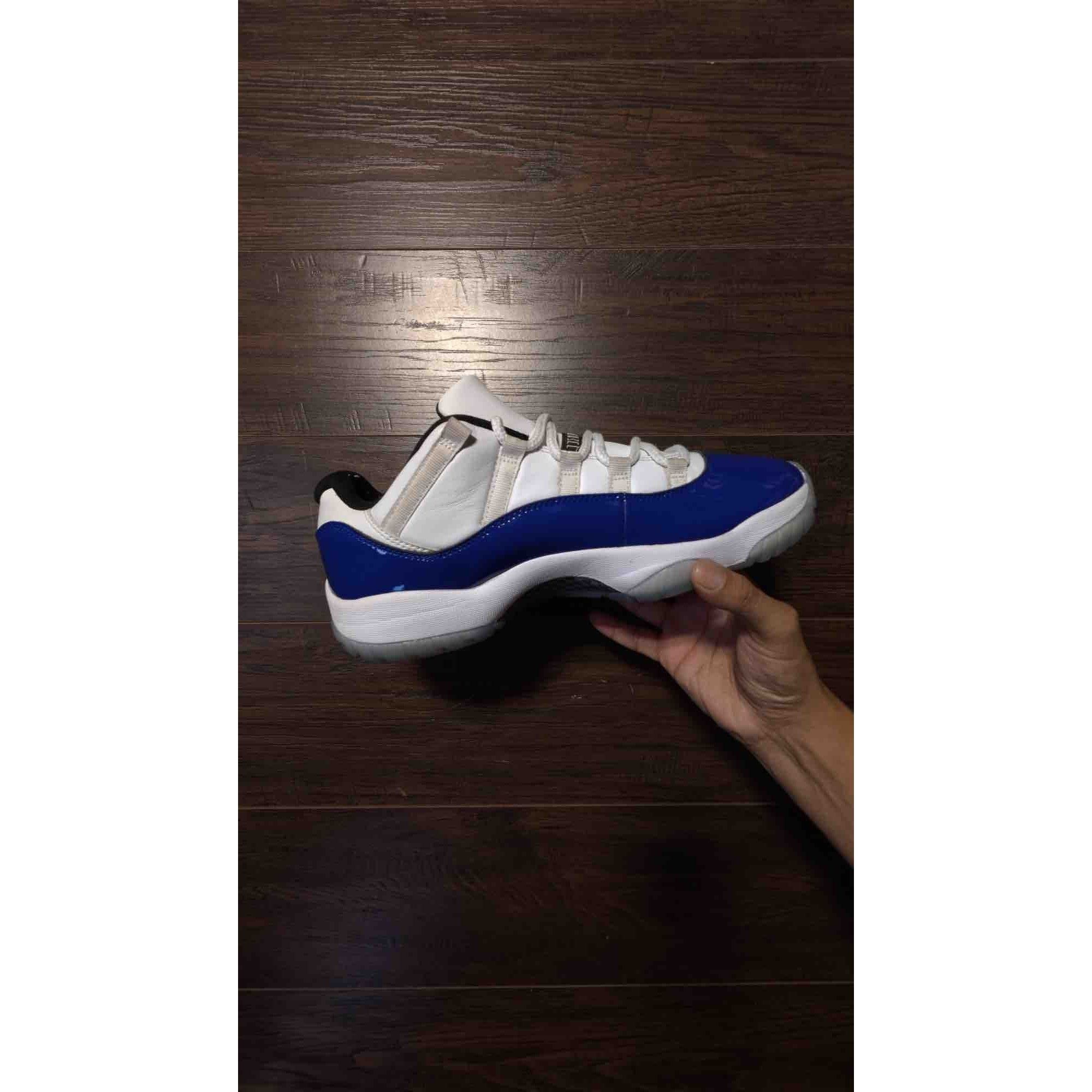 Jordan Brand Jordan 11 Retro Low White Concord (Women's) [USED] - 10 M Size US 10 / EU 43 - 5 Thumbnail
