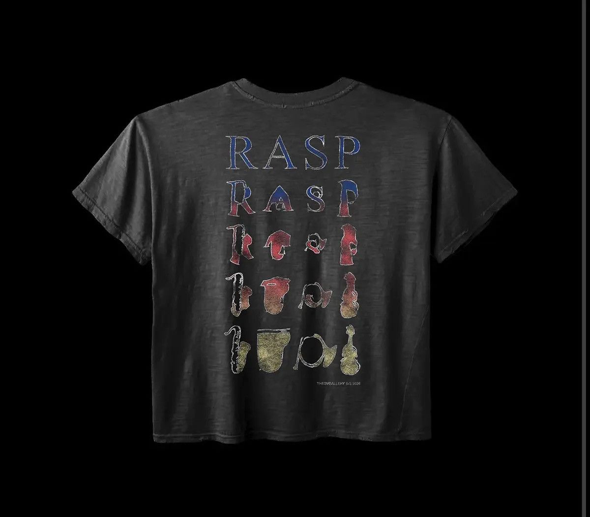 The GV Gallery GOLD+VINTAGE RASPBERRY HILLS 'RASPBERRY MUSIC' TEE Size US M / EU 48-50 / 2 - 2 Thumbnail