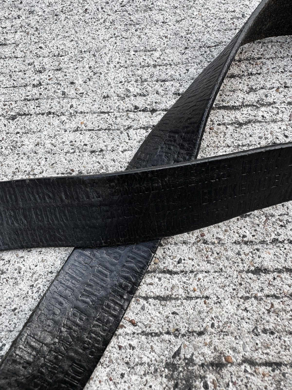 Dirk Bikkembergs Dirk Bikkembergs Leather Belt Size ONE SIZE - 8 Thumbnail
