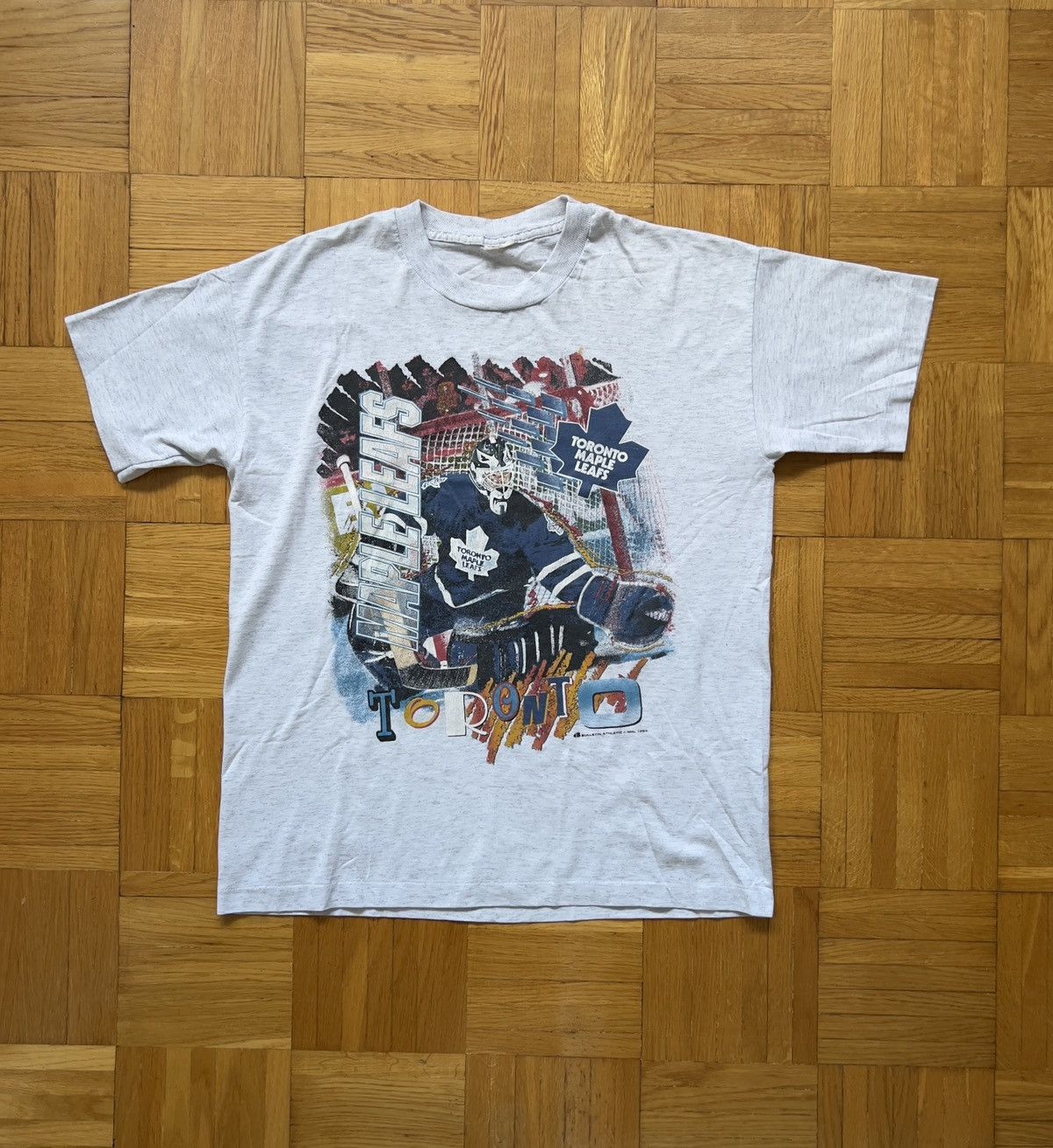 NHL Tshirt NHL Toronto Maple Leafs 1994 Vintage License Size US S / EU 44-46 / 1 - 2 Thumbnail