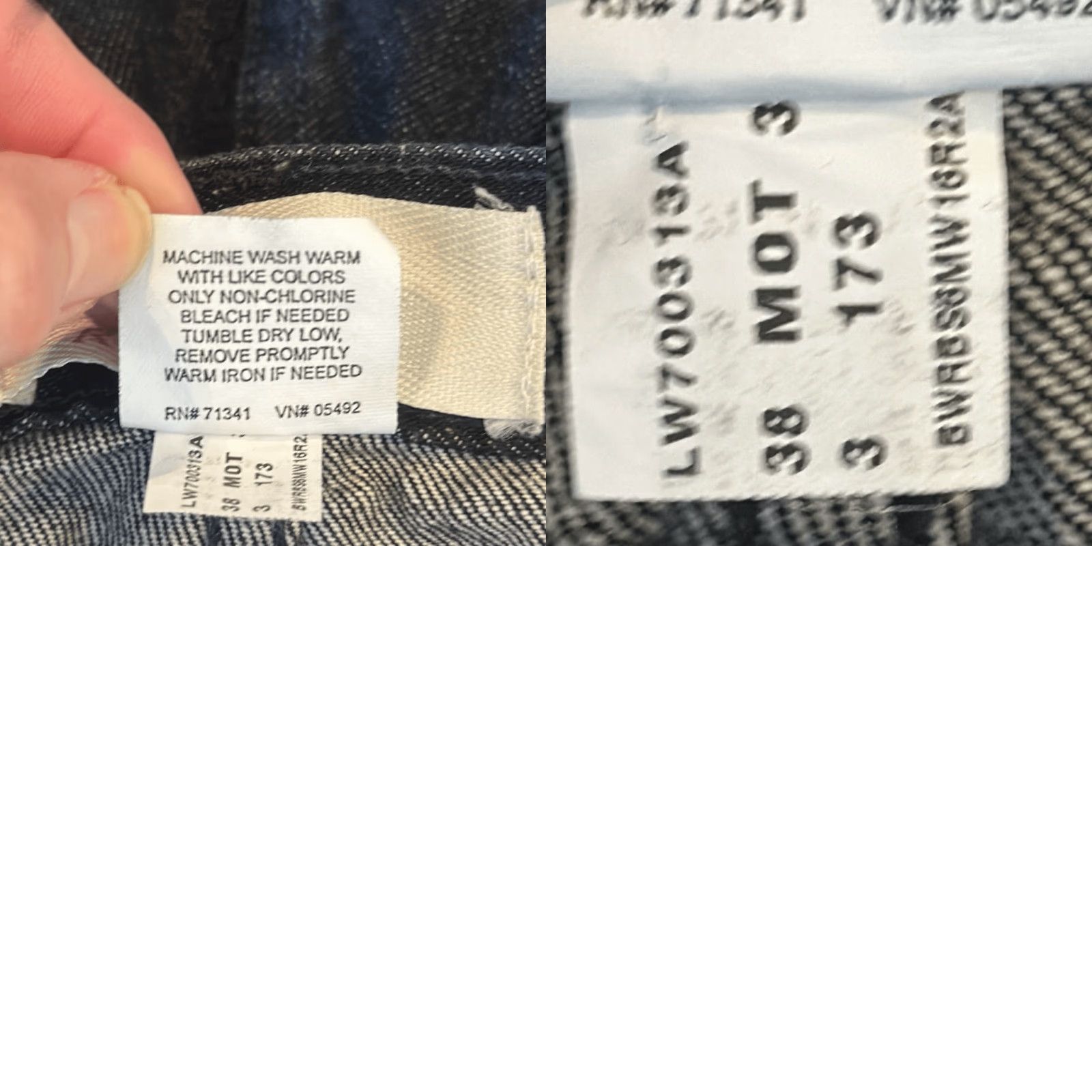 Vintage VINTAGE L.L. BEAN Jeans Denim Relaxed Fit Black 14 Women Size 14 Black Jeans Straight 27 Inseam Womens Size 36" / US 14 / IT 50 - 8 Thumbnail